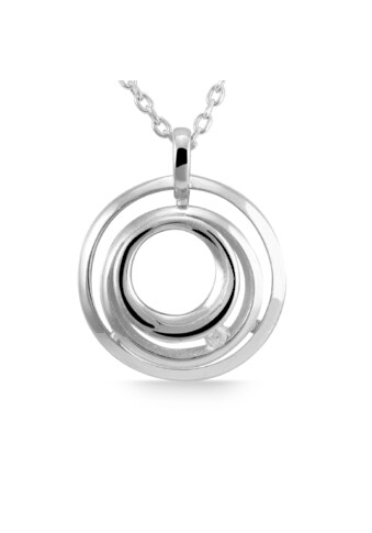 Adelia´s Kettenanhänger »Anhänger Kreis aus 925 Silber mit Zirkonia« kaufen