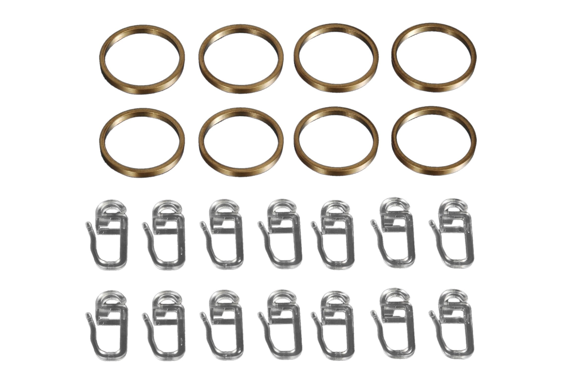 Liedeco Gardinenring "Faltenlegehaken Inox" günstig online kaufen