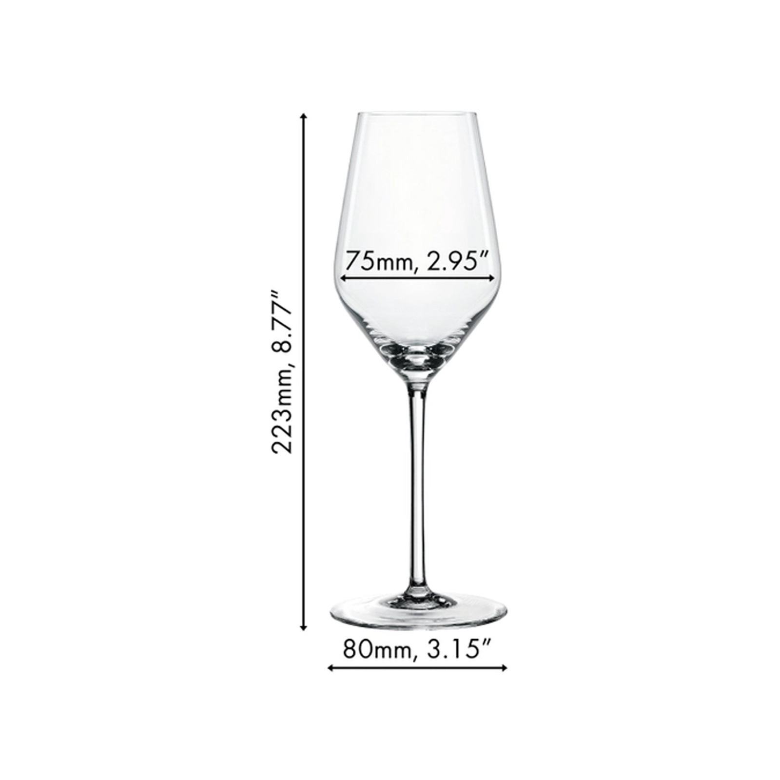SPIEGELAU Champagnerglas »Champagnergläser Style 310 ml 4er Set transparent«