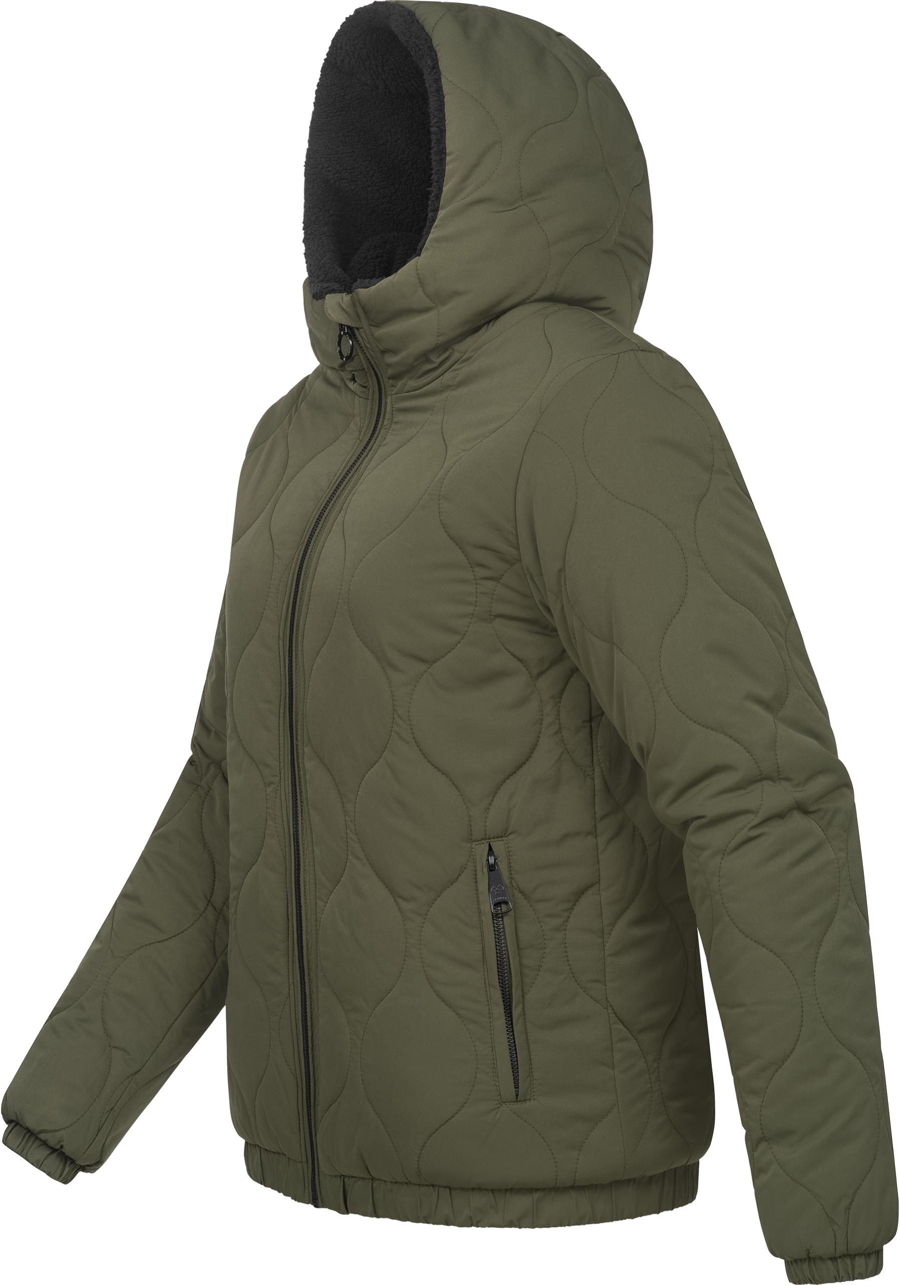 Ragwear Wendejacke »Qaria«, mit Kapuze, ultraleichte 2-in-1 Damen Winterjacke mit Kapuze