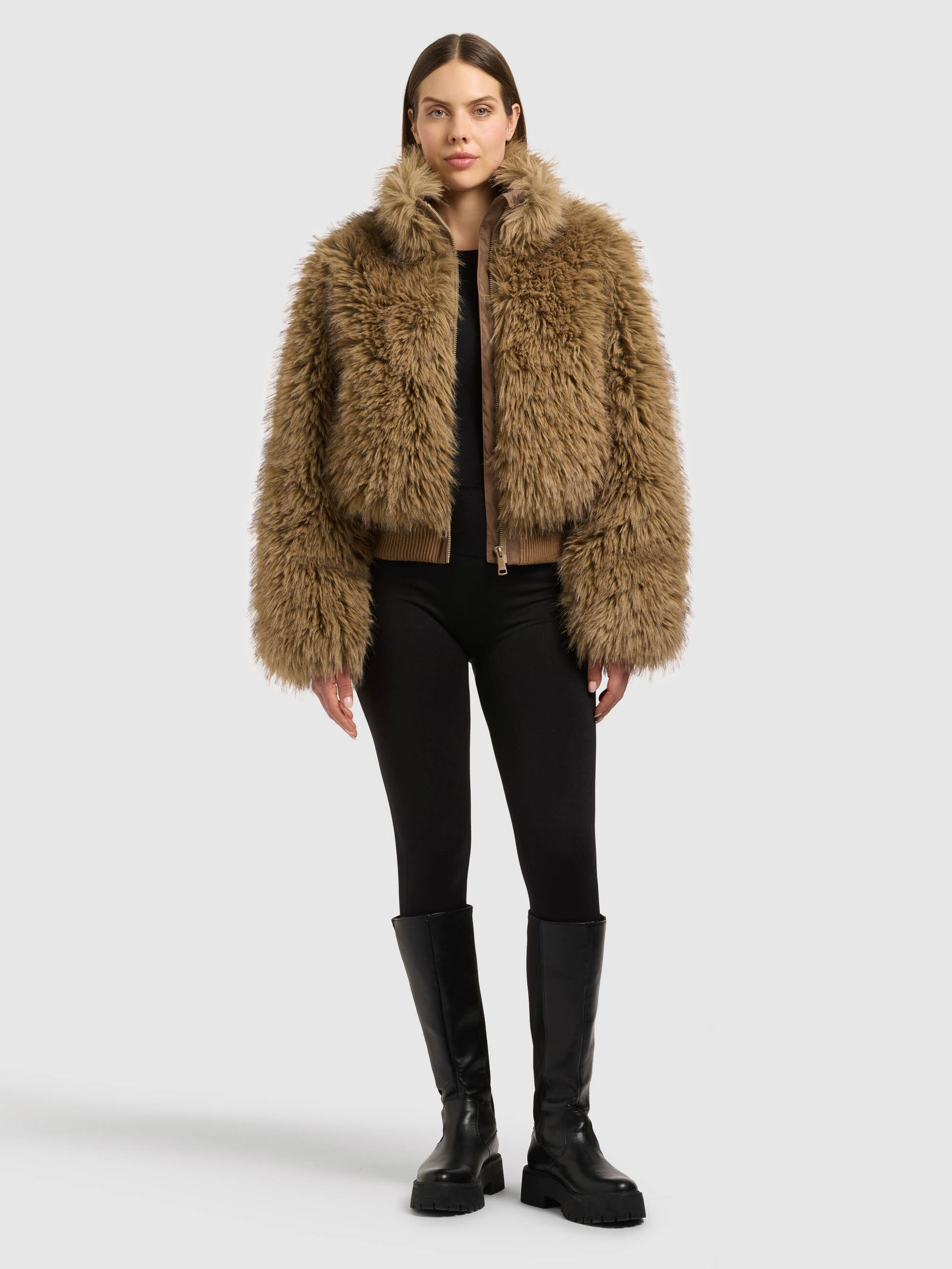 khujo Blouson "DANNEA" ohne Kapuze