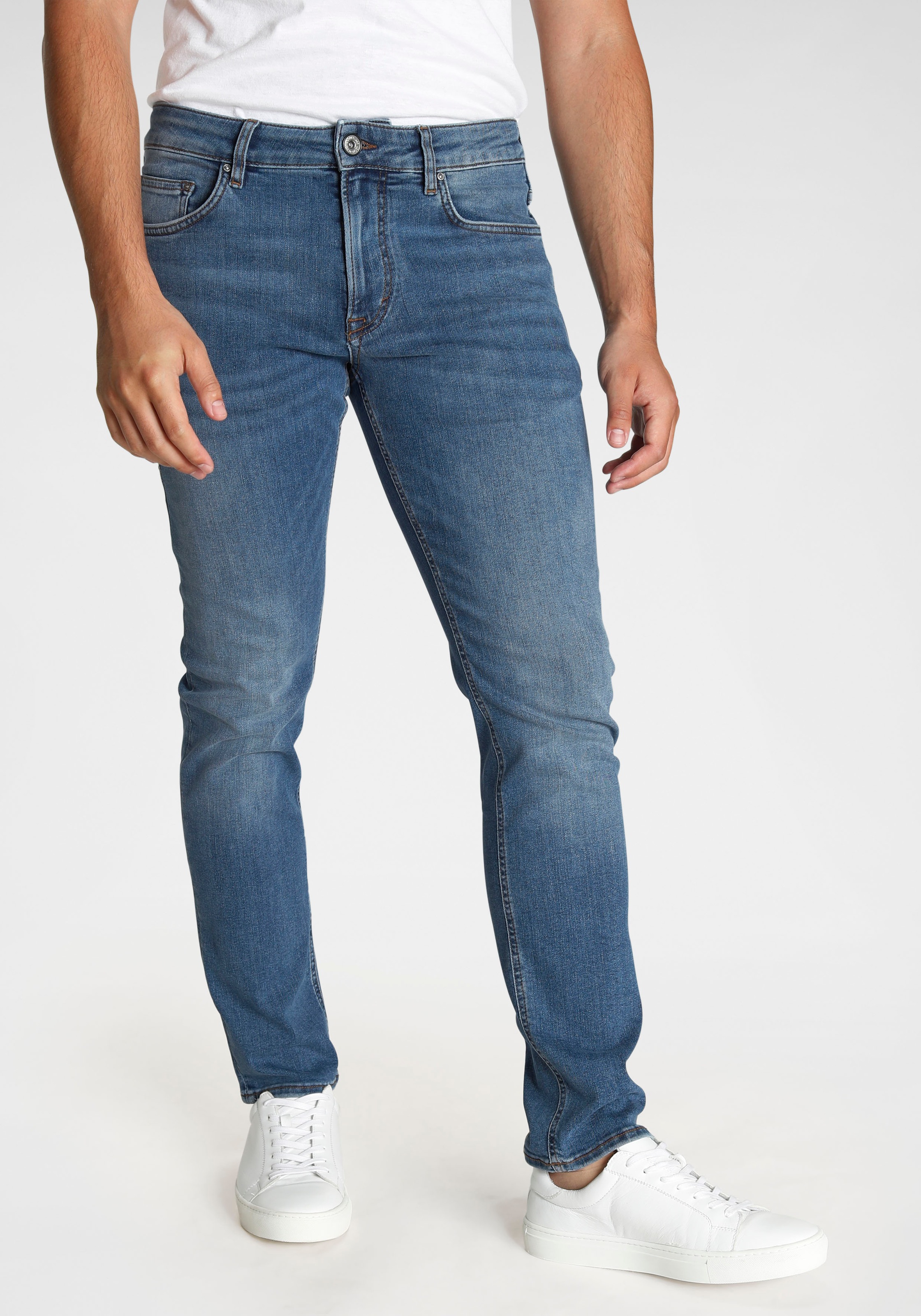 Joop! Herren Jeans Mitch - Modern Fit - Blau - Light Blue Denim günstig online kaufen