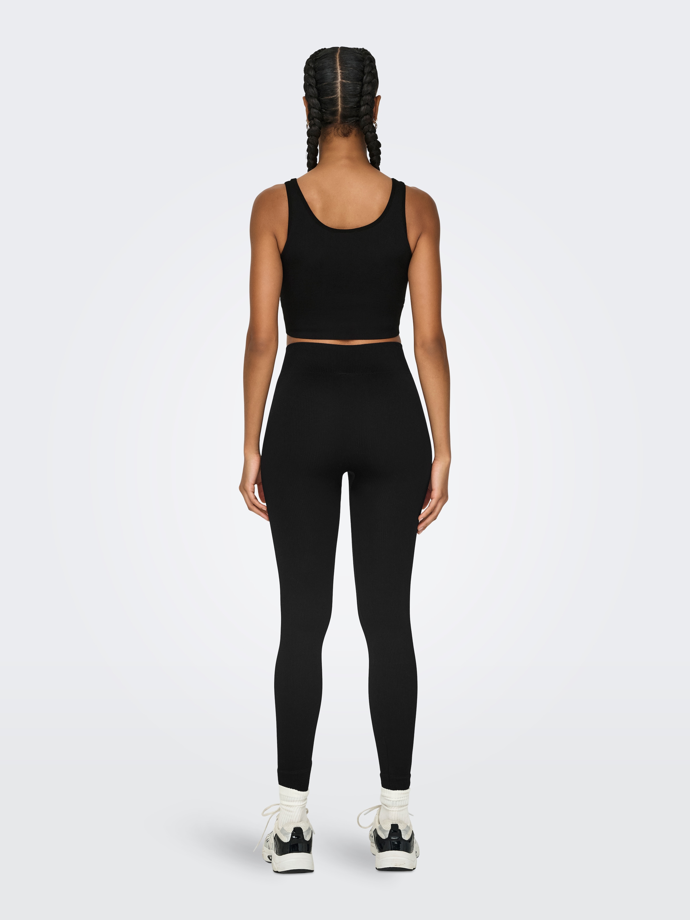 ONLY Play Trainingstop »ONPJAIA LIFE« Cropped Fit, in feiner Rippstruktur