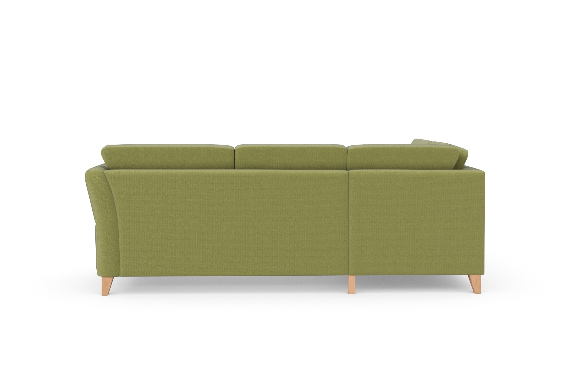 SIT & MORE Visby L-Shape Corner Sofa Green 9