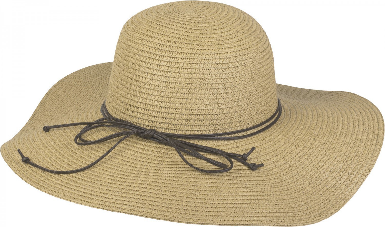 styleBREAKER Sonnenhut "Floppy Sonnenhut mit schmalem Zierband und Schleife" 1 Stk.