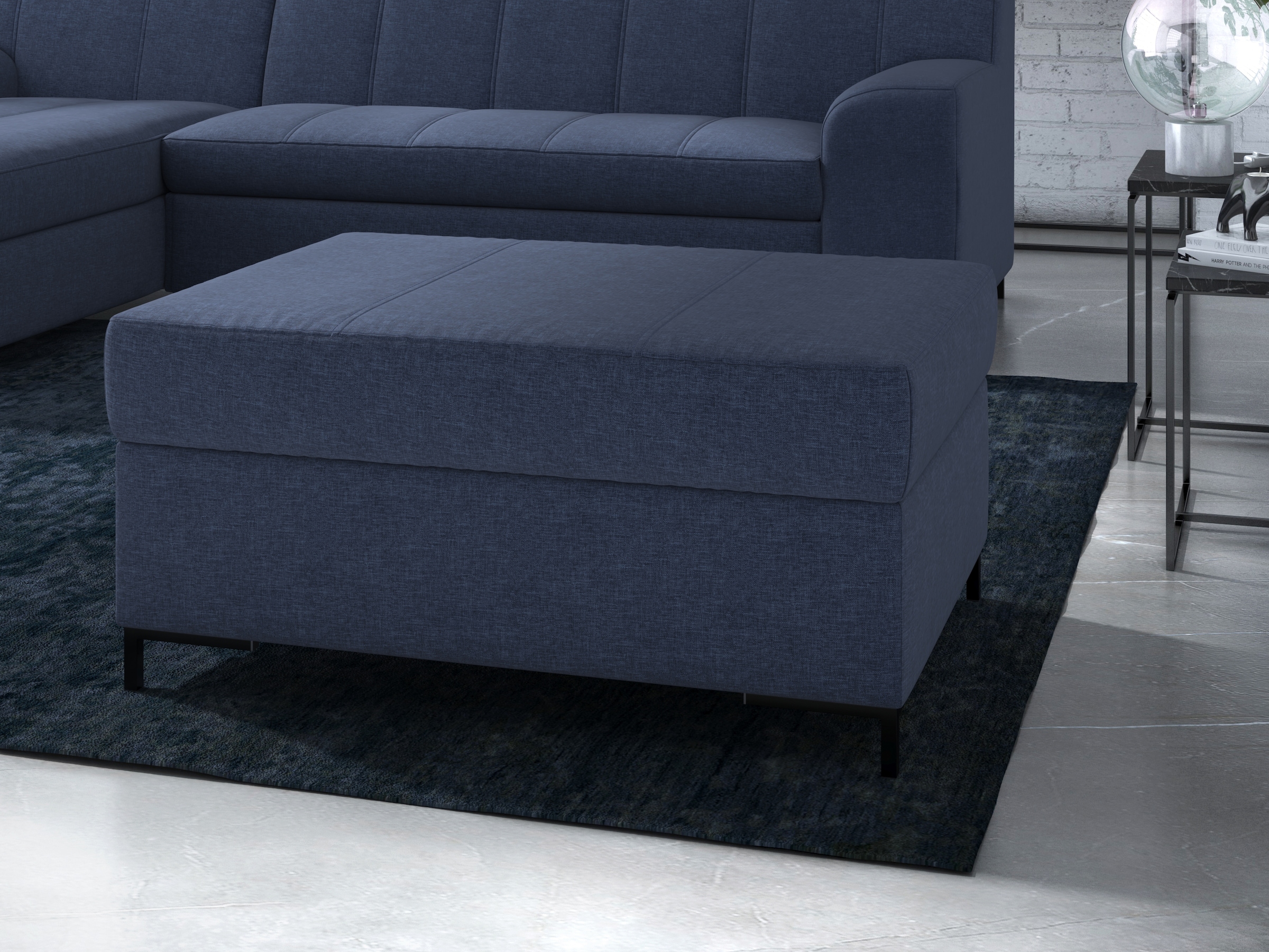 Home affaire Polsterhocker "Balme" passend zur Serie "Balme" günstig online kaufen