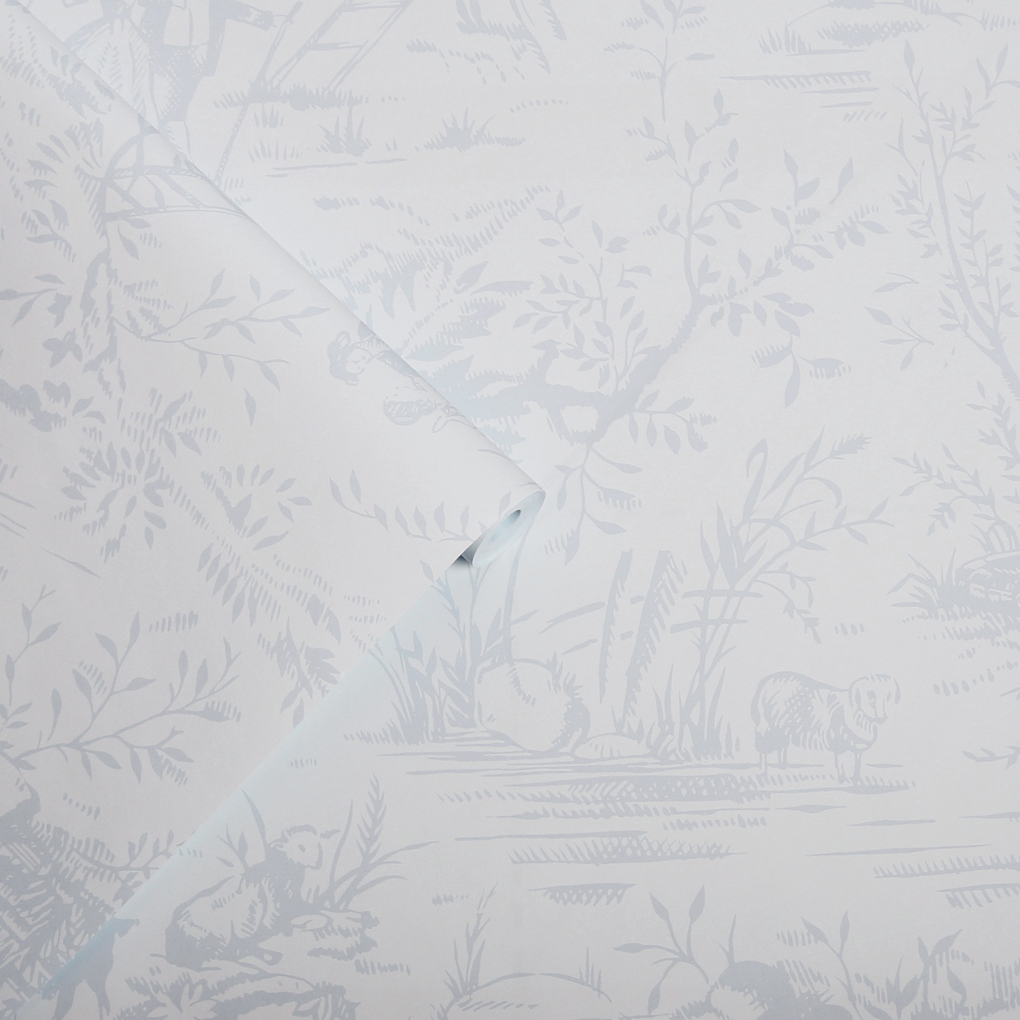 Laura Ashley Vliestapete "Toile De Jouy" Floral Texturiert 10mx52cm