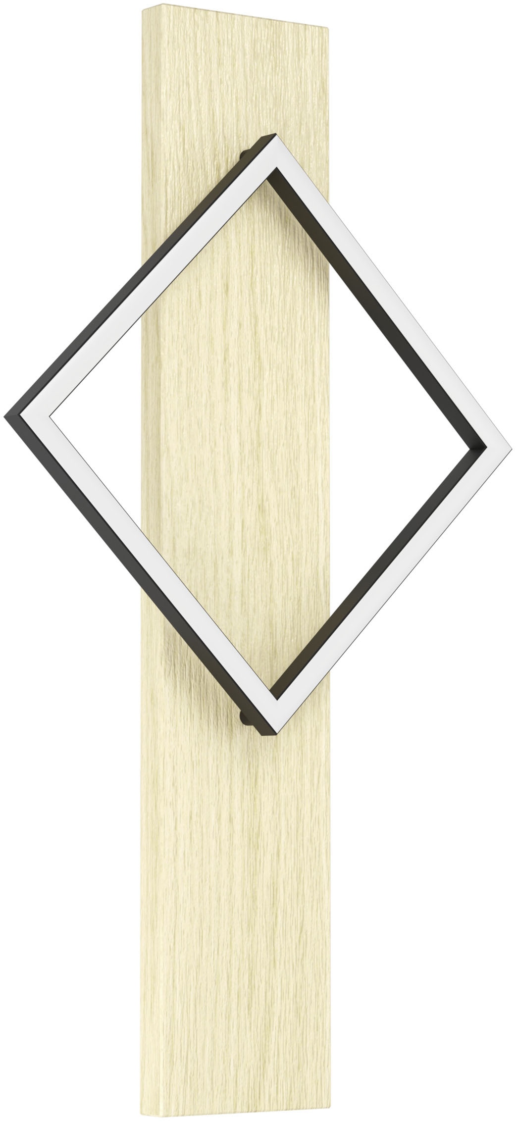 EGLO Wandleuchte "BOYAL Wandlampe - Stahl, Holz - LED - 1X13W - IP20", 1, H: 56cm, 1 Stk., beige, Kinderzimmer, Leuchten, Wandstrahler, Wandspot,