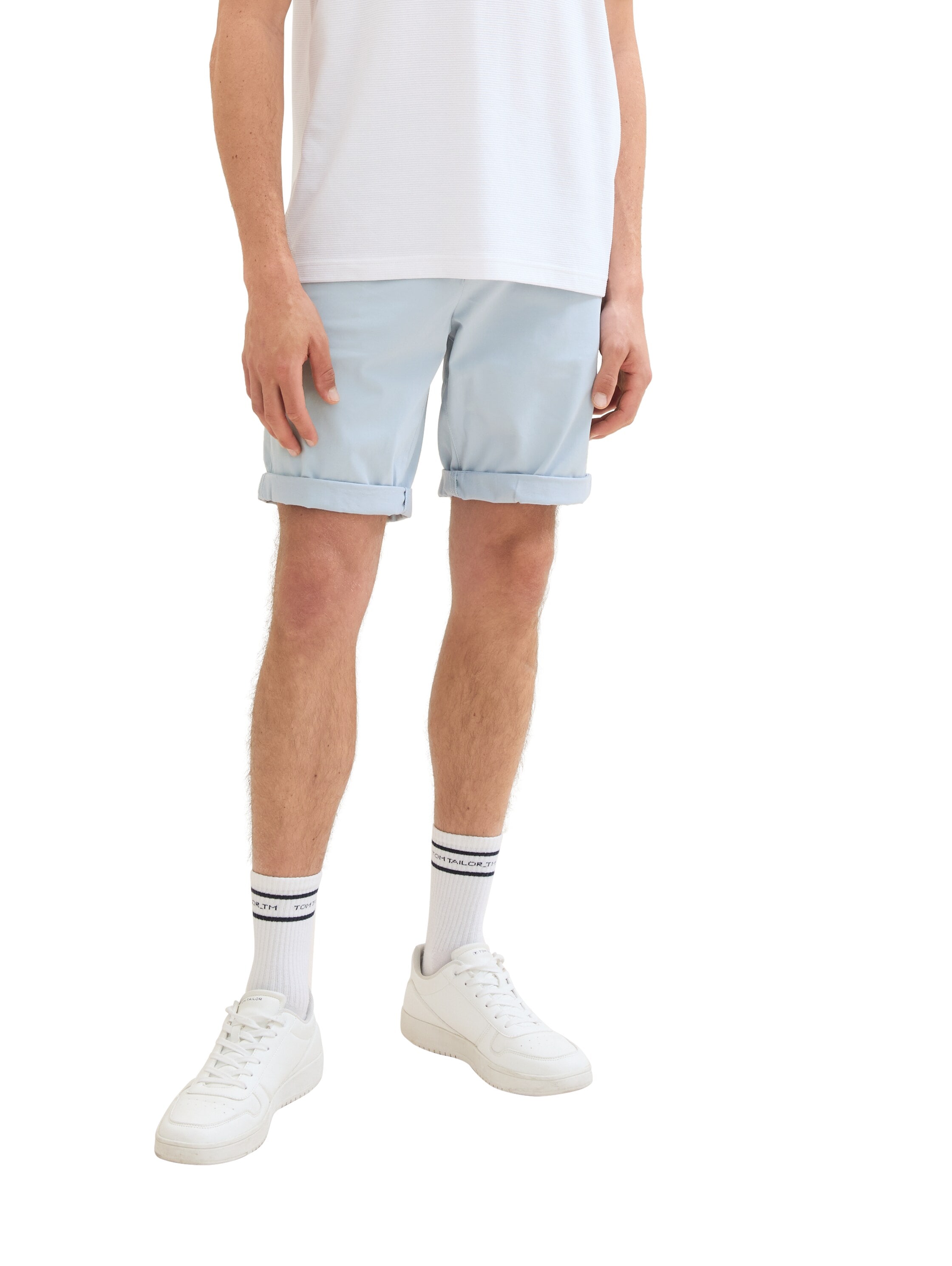 TOM TAILOR Denim Chinoshorts, mit Eingrifftaschen und Stretch