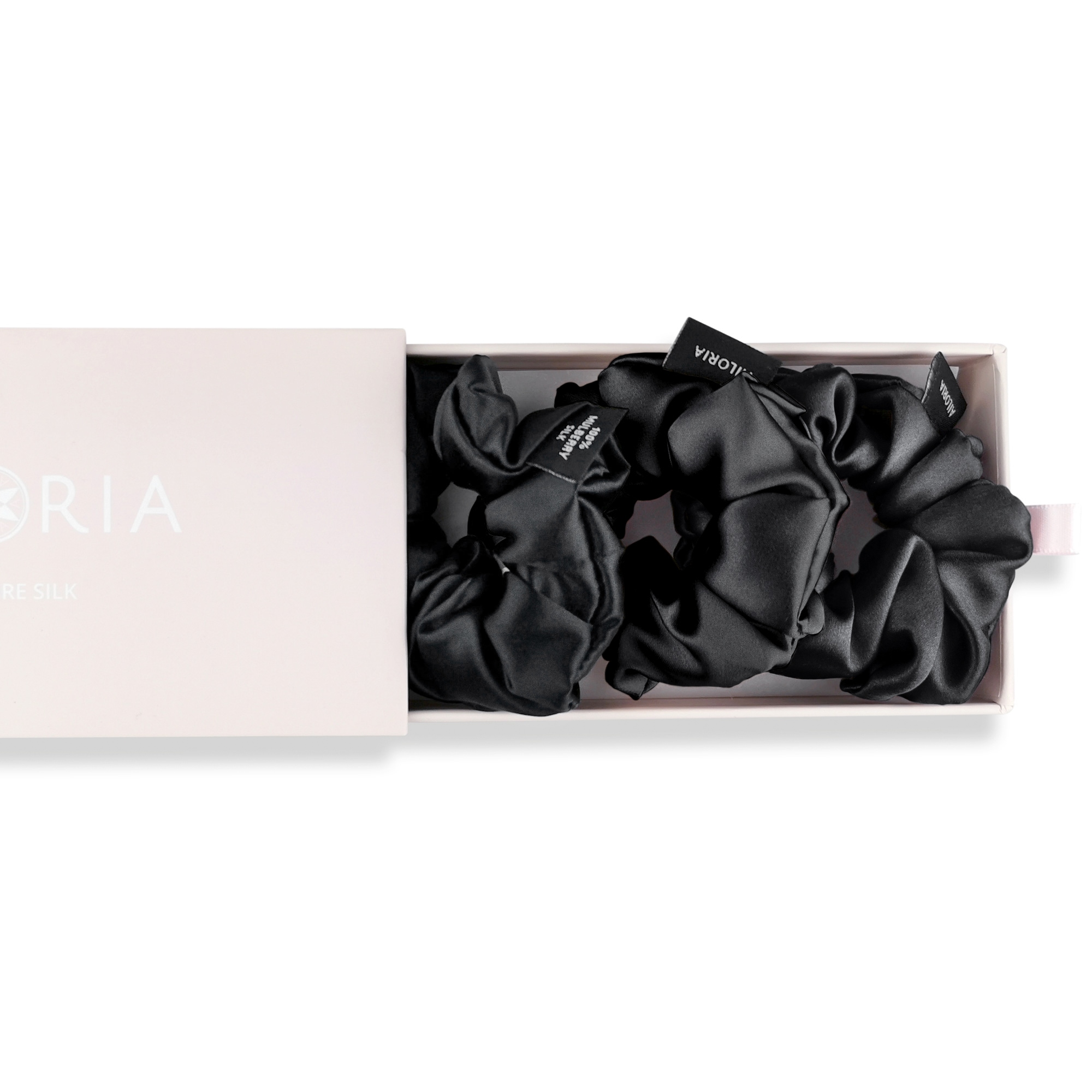 AILORIA Diadem »Set 3 Scrunchies M aus Seide DOUX«