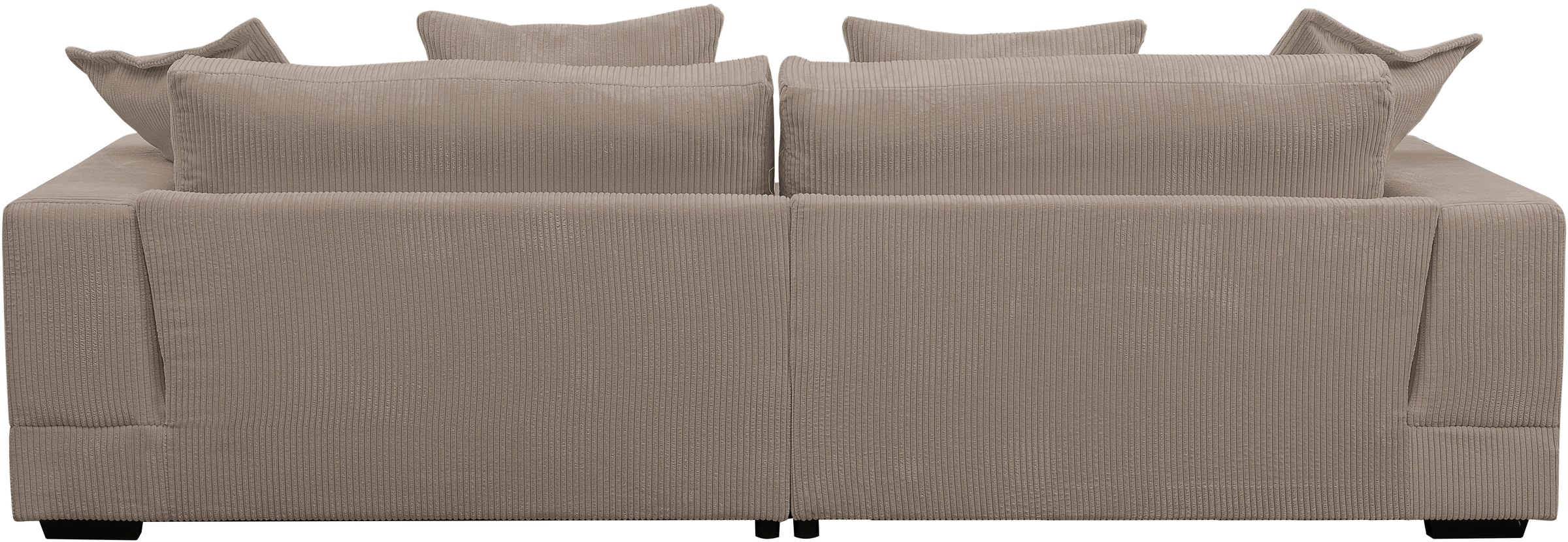 WERK2 Ecksofa »Eldorado L-Form«, Design Ecksofa, besonders weicher Sitzkomfort, extra breite Ottomane