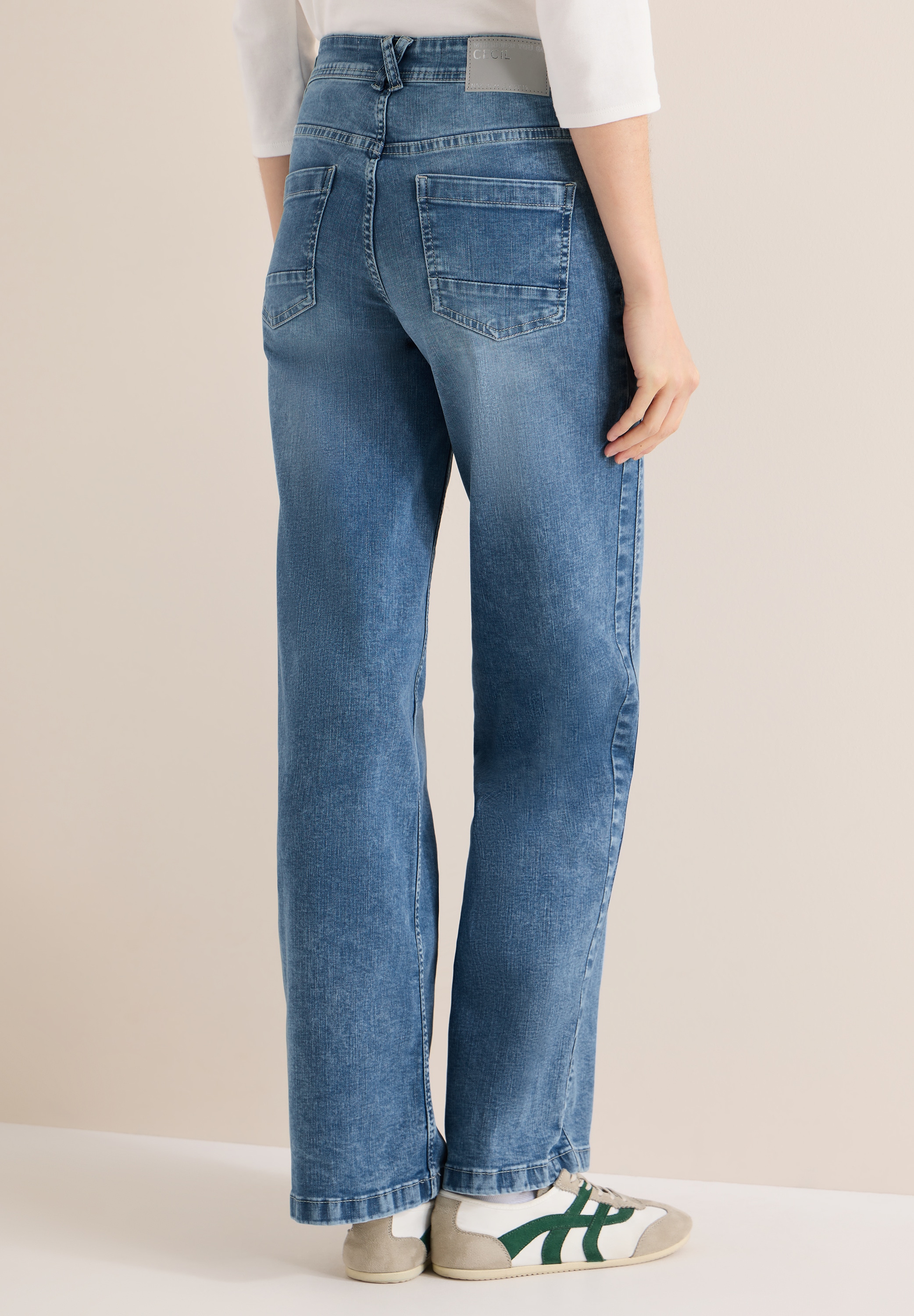 Cecil Slim-fit-Jeans High Waist günstig online kaufen