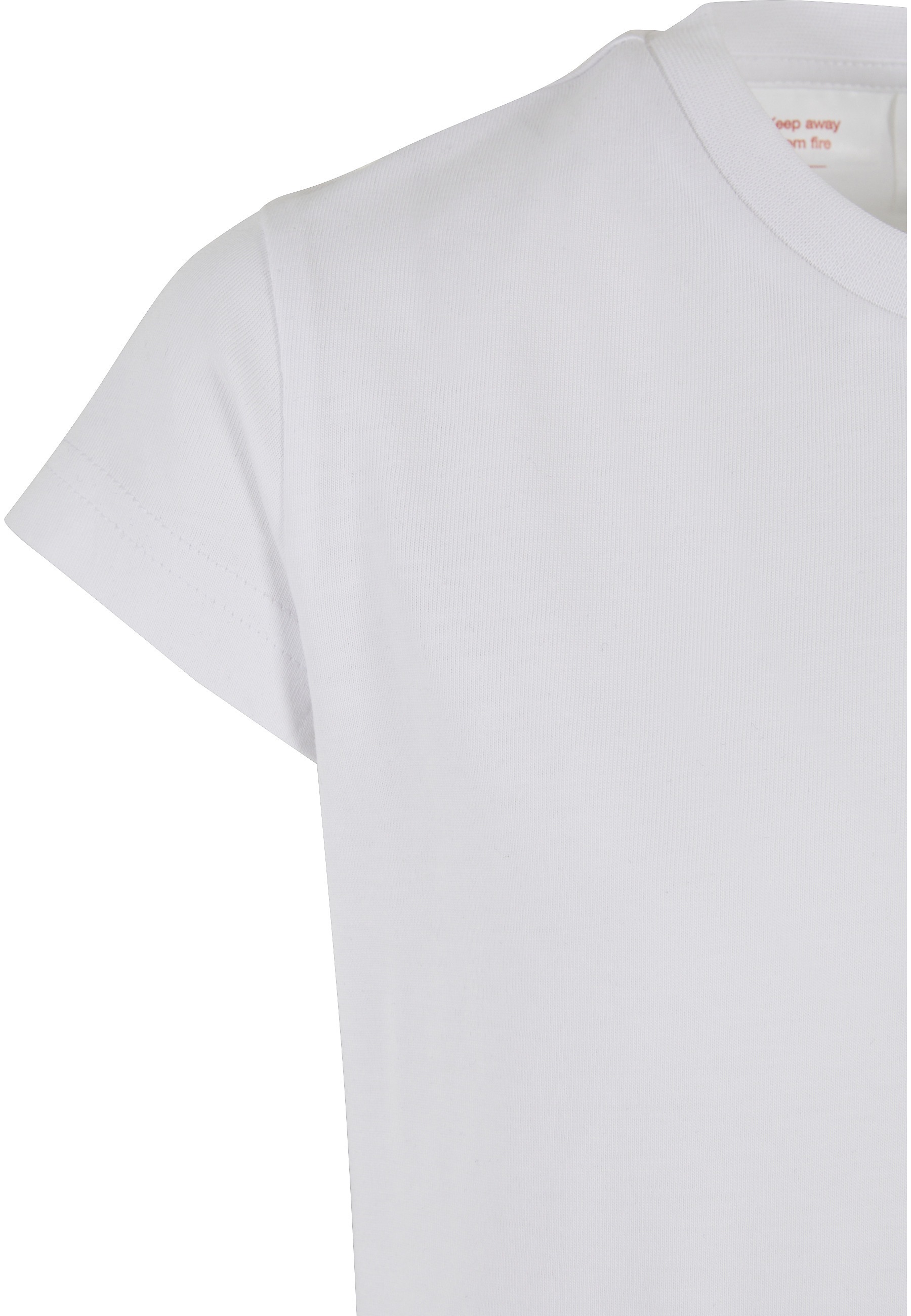 URBAN CLASSICS T-Shirt »Urban Classics Damen Girls Organic Volant Tee« 1 Stk.