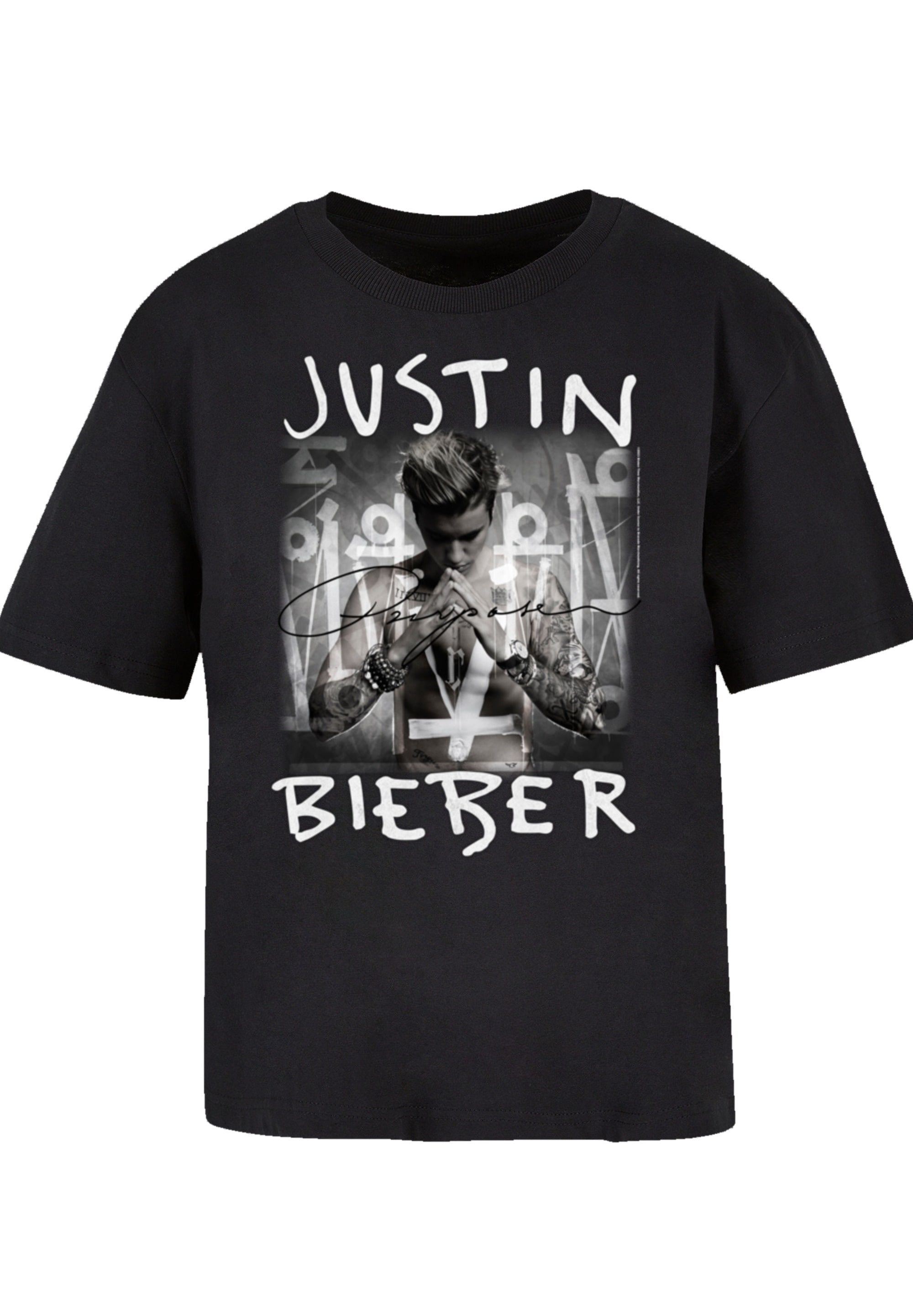 F4NT4STIC T-Shirt "Justin Bieber Purpose Album Cover", Premium Qualität, Mu günstig online kaufen