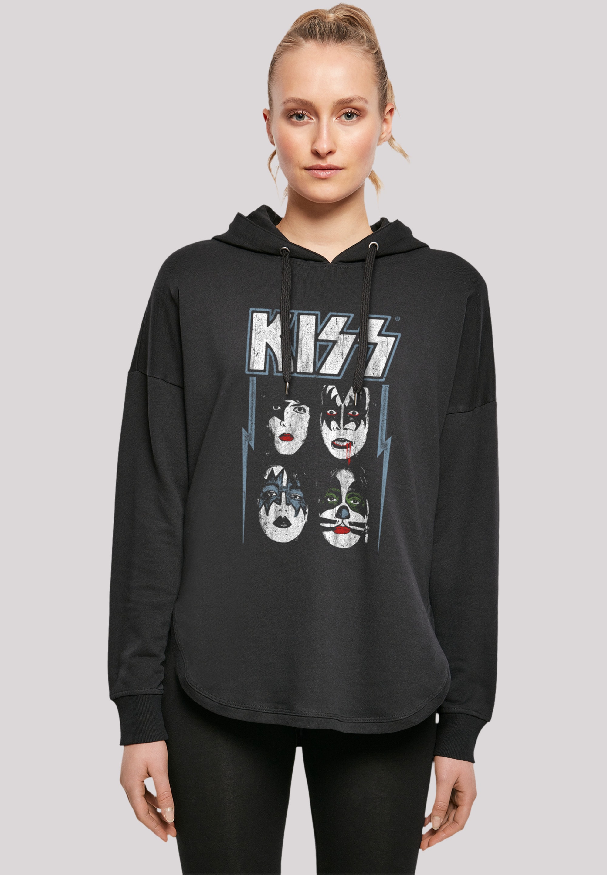 F4NT4STIC Sweatshirt "Kiss Rock Music Band Made For Lovin You", Premium Qua günstig online kaufen