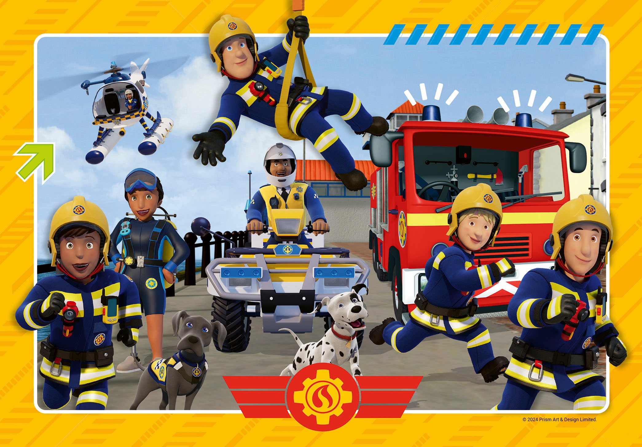 Ravensburger Puzzle »Die Rettung naht«, Made in Europe