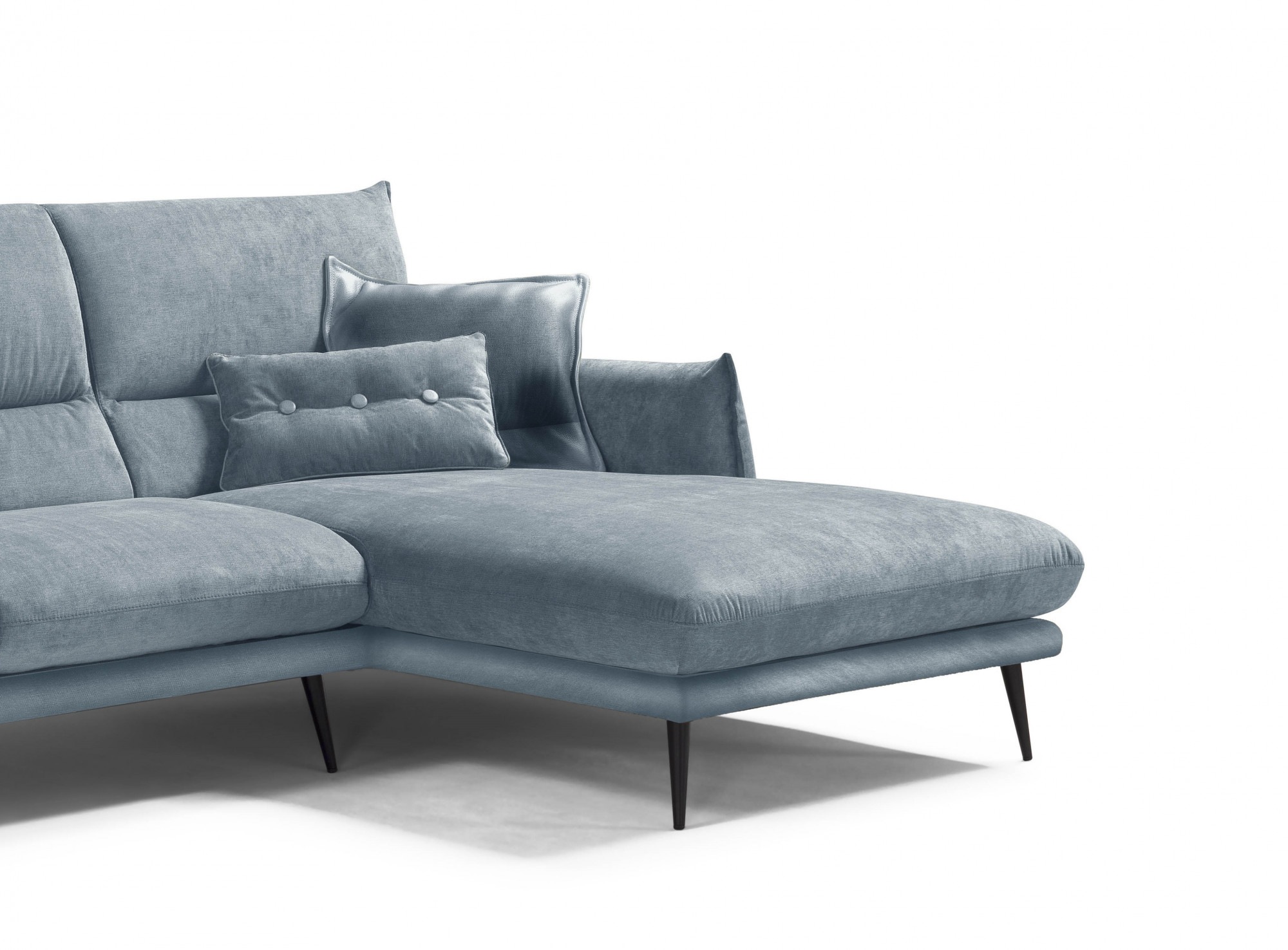 Thumbnail - Egoitaliano Ecksofa "FUNNY, hochwertiges & aktuelles Design, bequeme Rückenlehne, L-Form" hochwertiger Sitzkomfort, L-Fo...