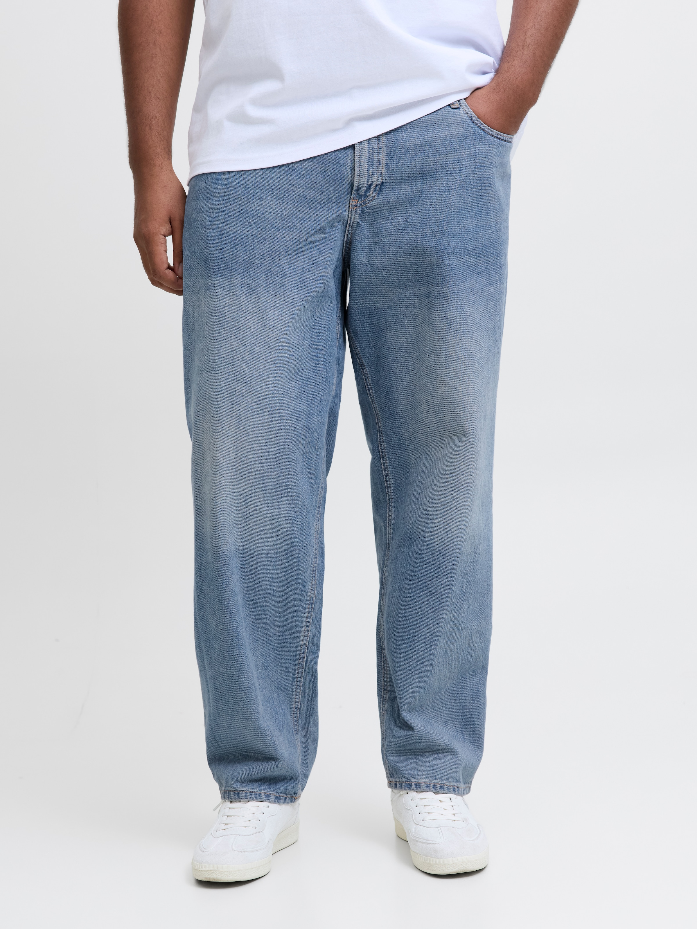Jack & Jones PlusSize Loose-fit-Jeans "JJICHRIS JJIORIGINAL AM 761 SN PLS" günstig online kaufen
