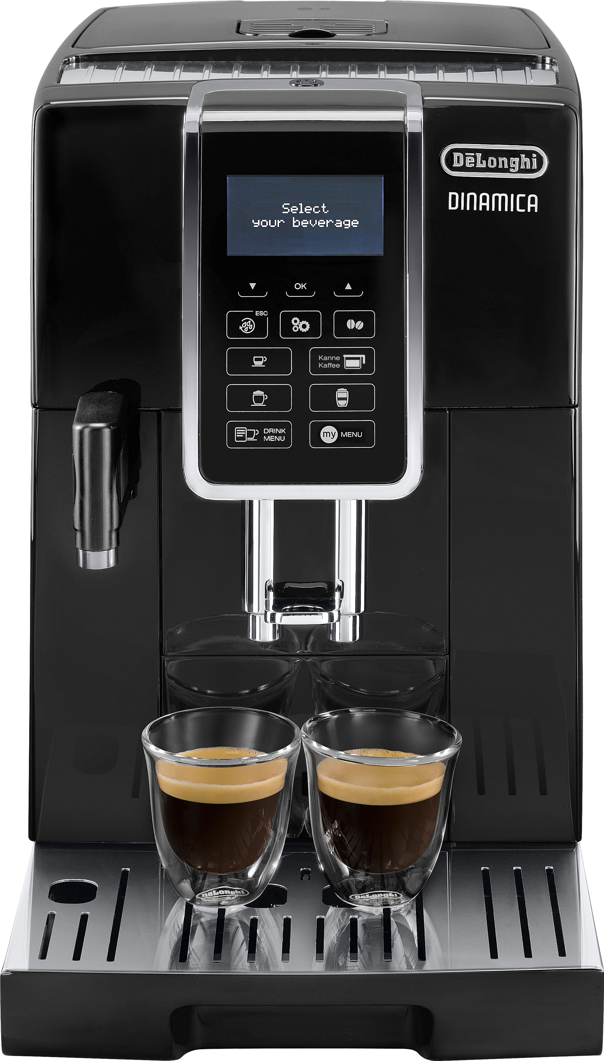 Thumbnail - DeLonghi Kaffeevollautomat "Dinamica ECAM356.57.B - 14 Kaffeegetränke mit perfektem Milchschaum", Kannen-Funktion (6 Tas...