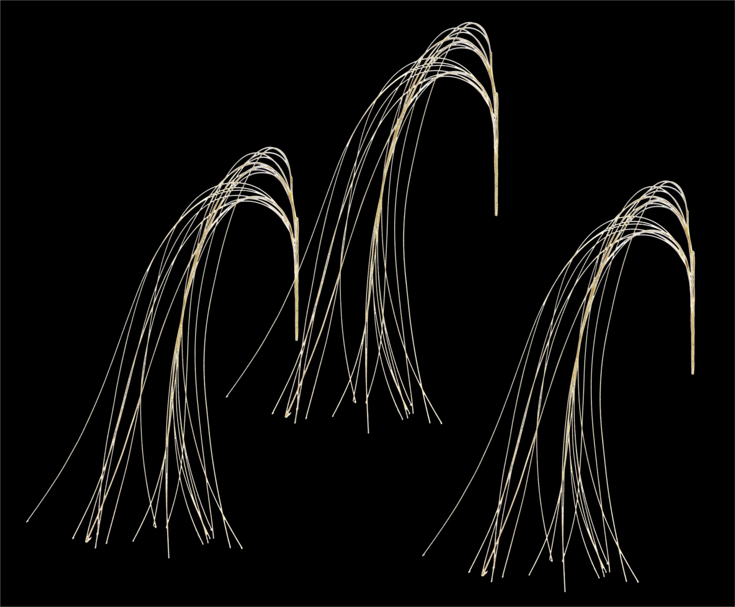 Thumbnail - I.GE.A. Kunstblume "Graszweig" Dekozweig, 2er Set