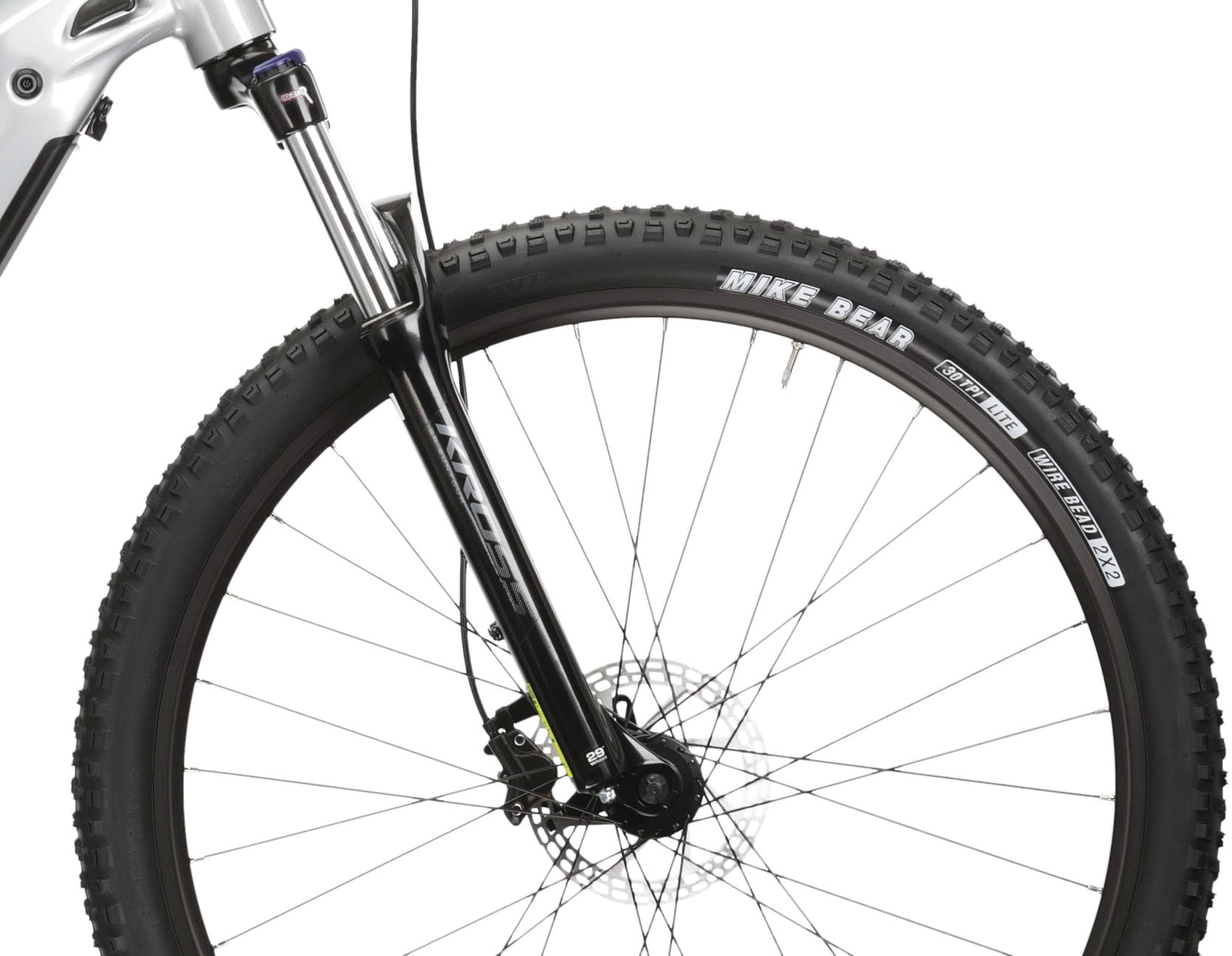 Kross E-Bike »E-MTB Hexagon Boost 3.0 29 Zoll silberfarben«, 8 Gang, microSHIFT, ACOLYTE M5185M, Mittelmotor 250 W