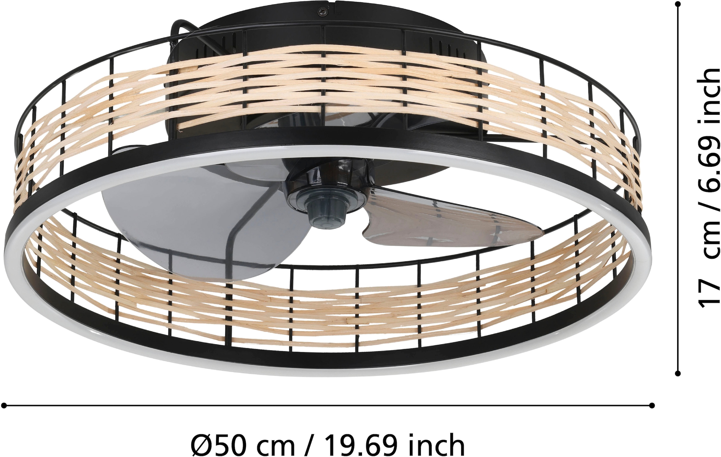 EGLO LED Deckenleuchte »FRANA«, 1 flammig-flammig | BAUR | Pendelleuchten