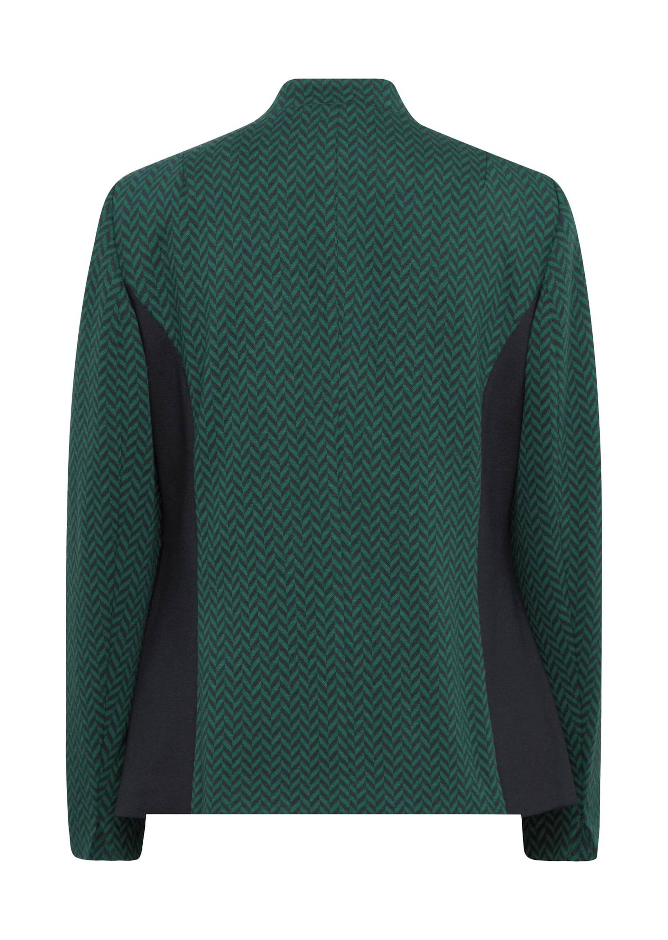 GOLDNER Kurzblazer »Blazer Aufwendiger Jacquardblazer aus weichem Jersey«