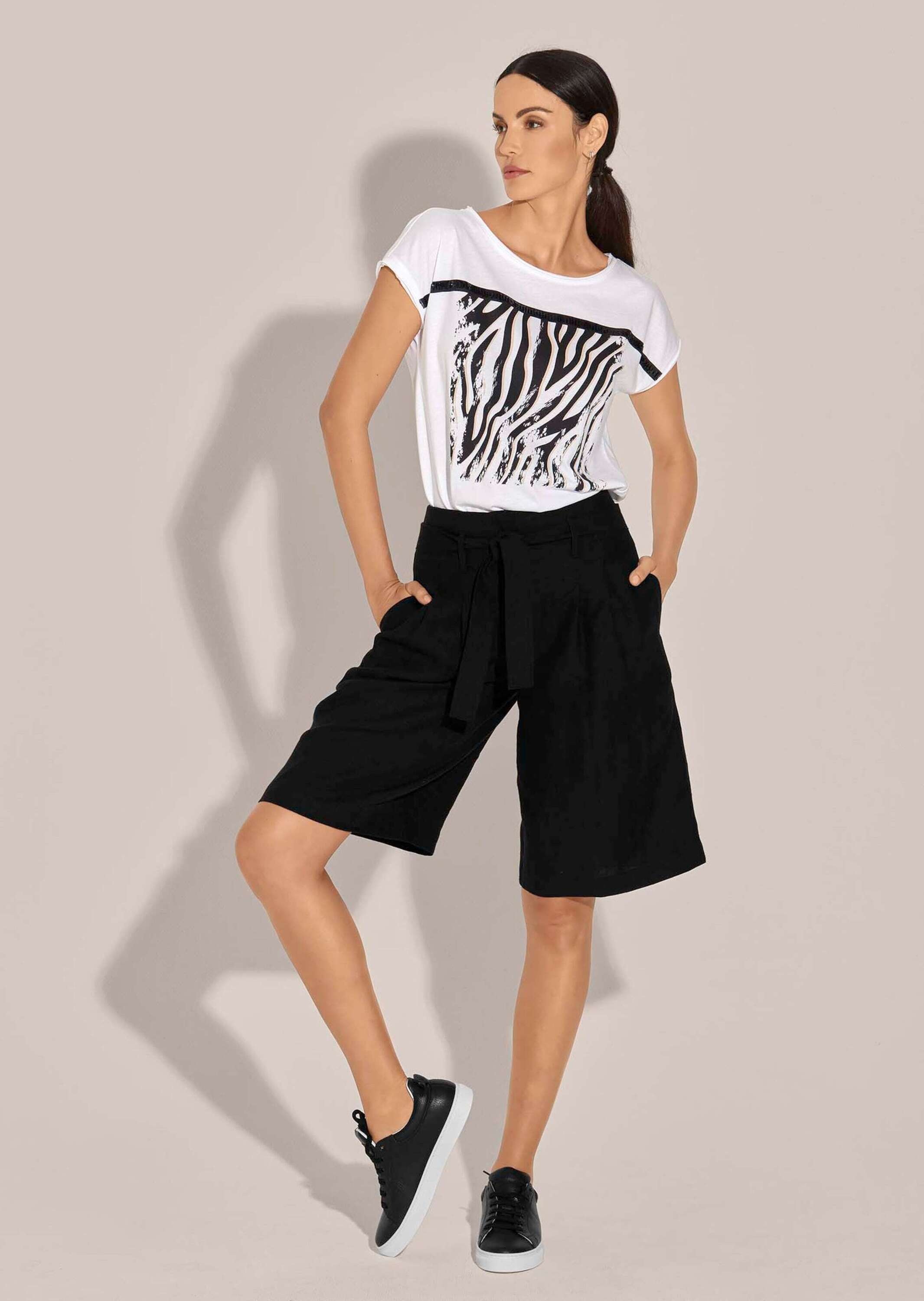 MADELEINE Bermudas "Bermuda Highwaist-Bermudas aus Leinen" günstig online kaufen