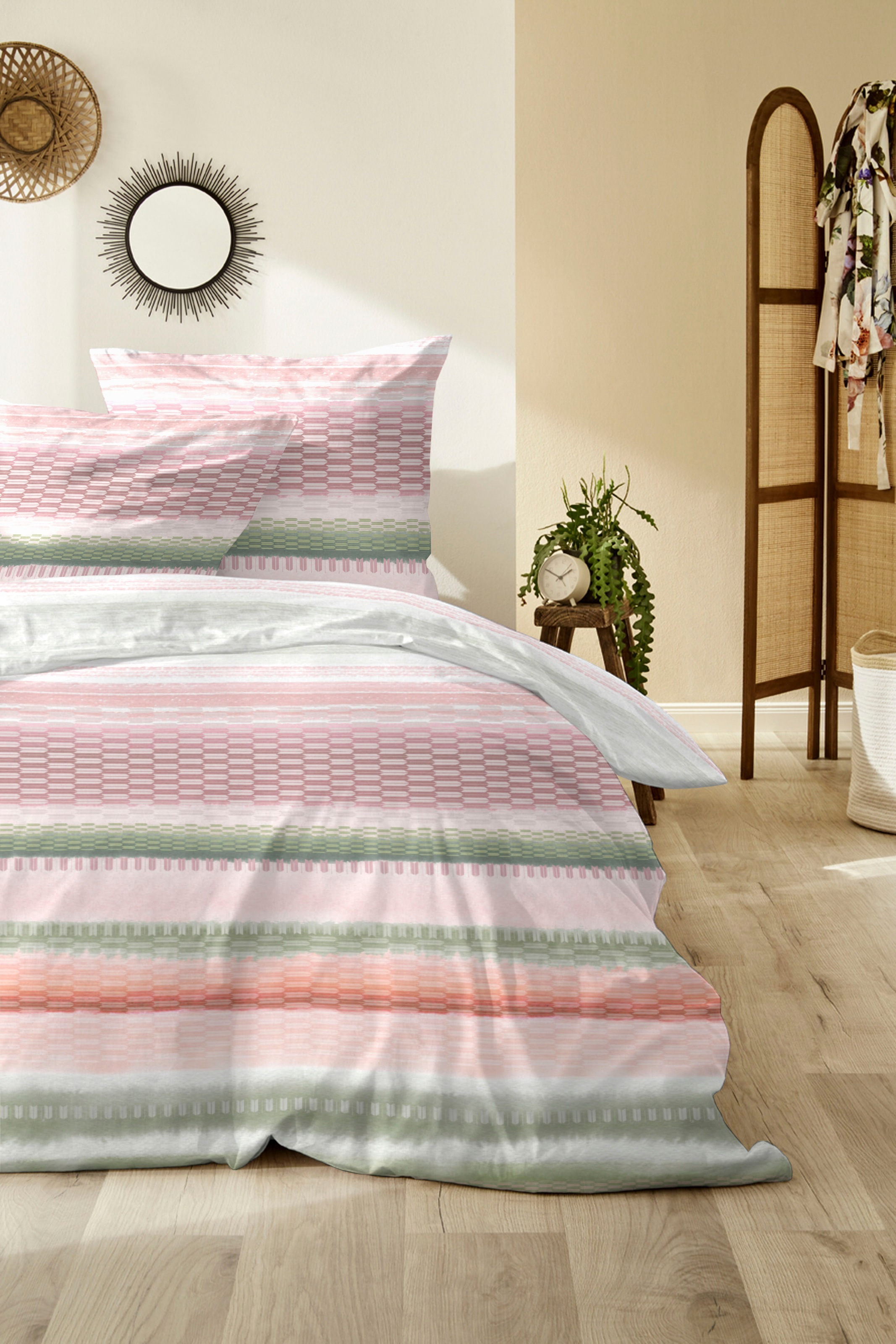 Primera Bettwäsche "Primera Renforce-Bettwäsche MissouriSky" 2 Stk. mit mod günstig online kaufen