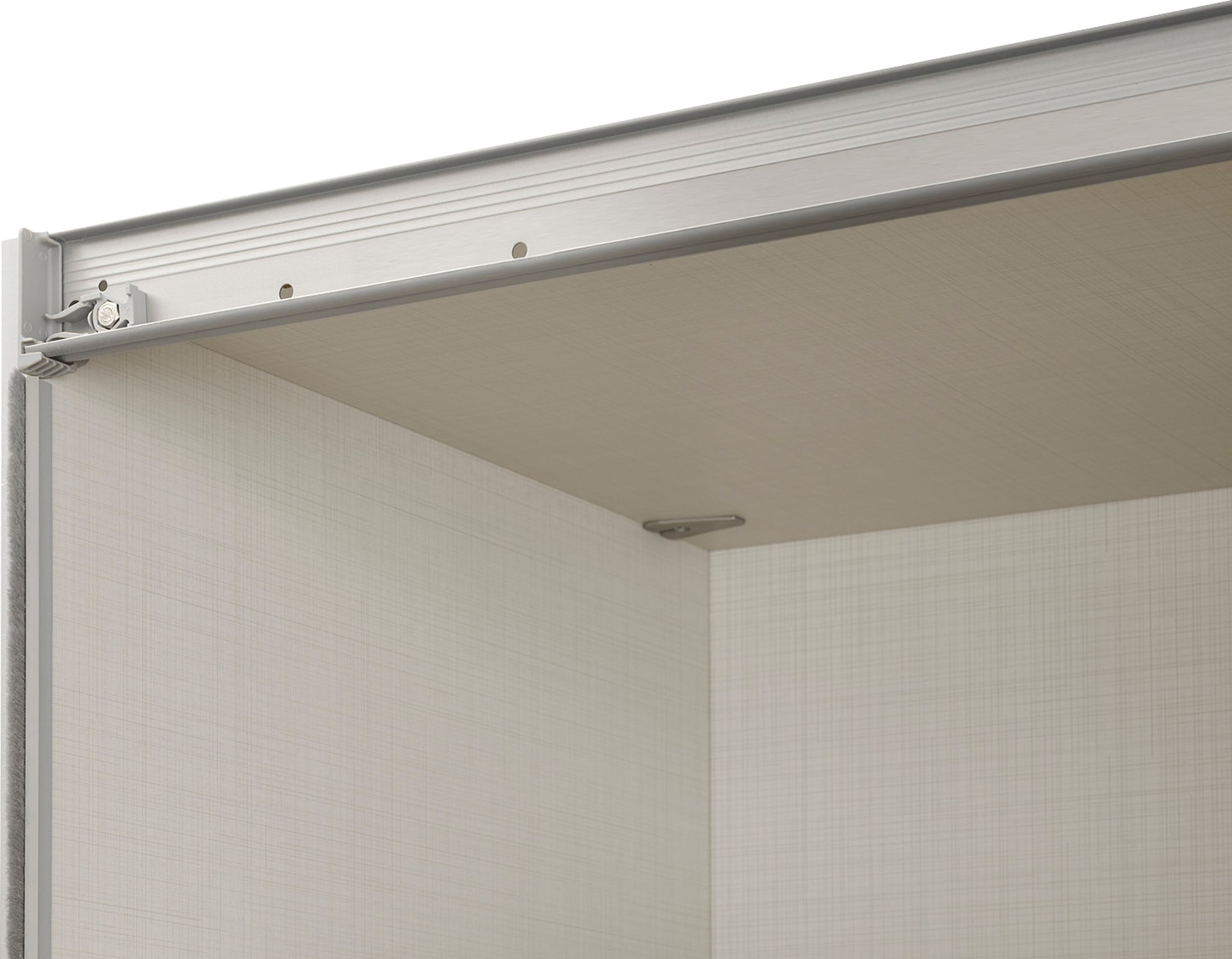 STAUD Schwebetürenschrank »Sinfonie Plus, edles Design in hochwertiger Qualität, Made in Germany«, Mit Spiegeltür und vier verschiedenen Ausstattungsvarianten