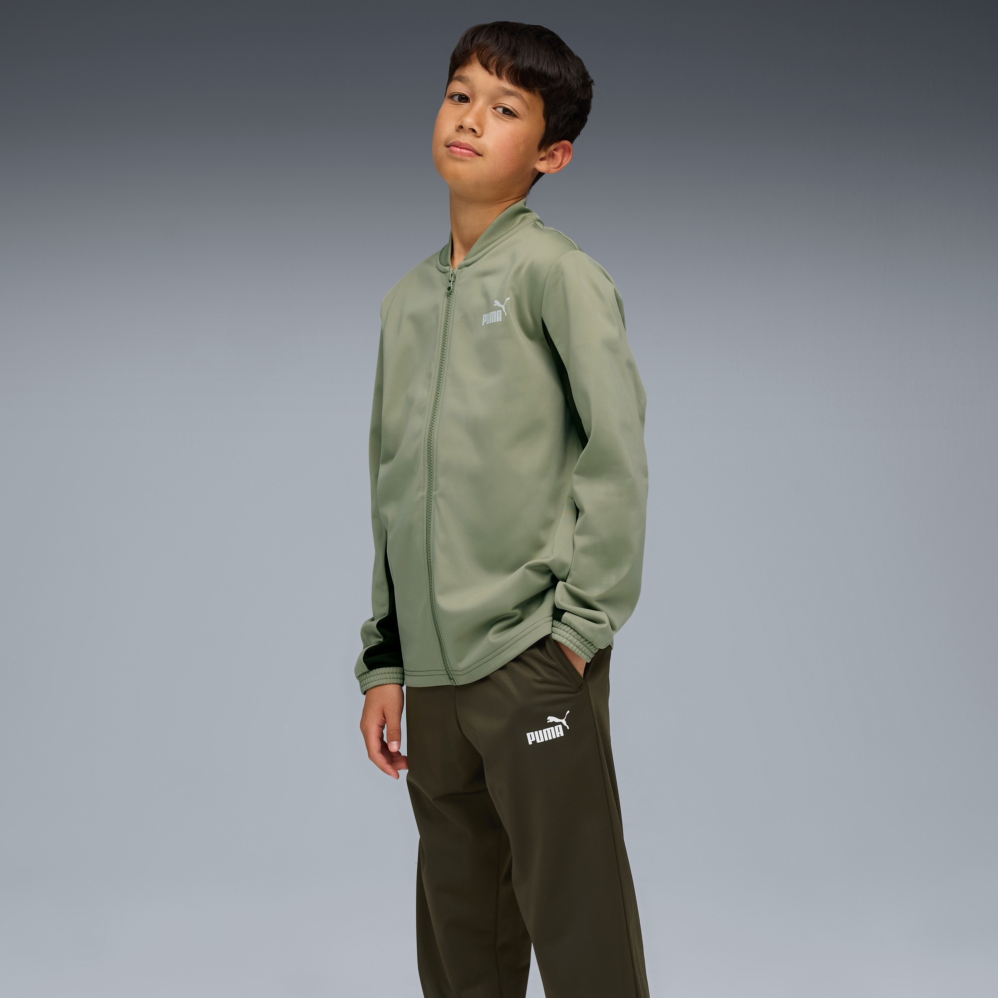 Thumbnail - PUMA Trainingsanzug "POLY BASEBALL SUIT B" 2 Stk. zweiteiliges Set, mit Stehkragen, elastischer Bund mit Kordelzug