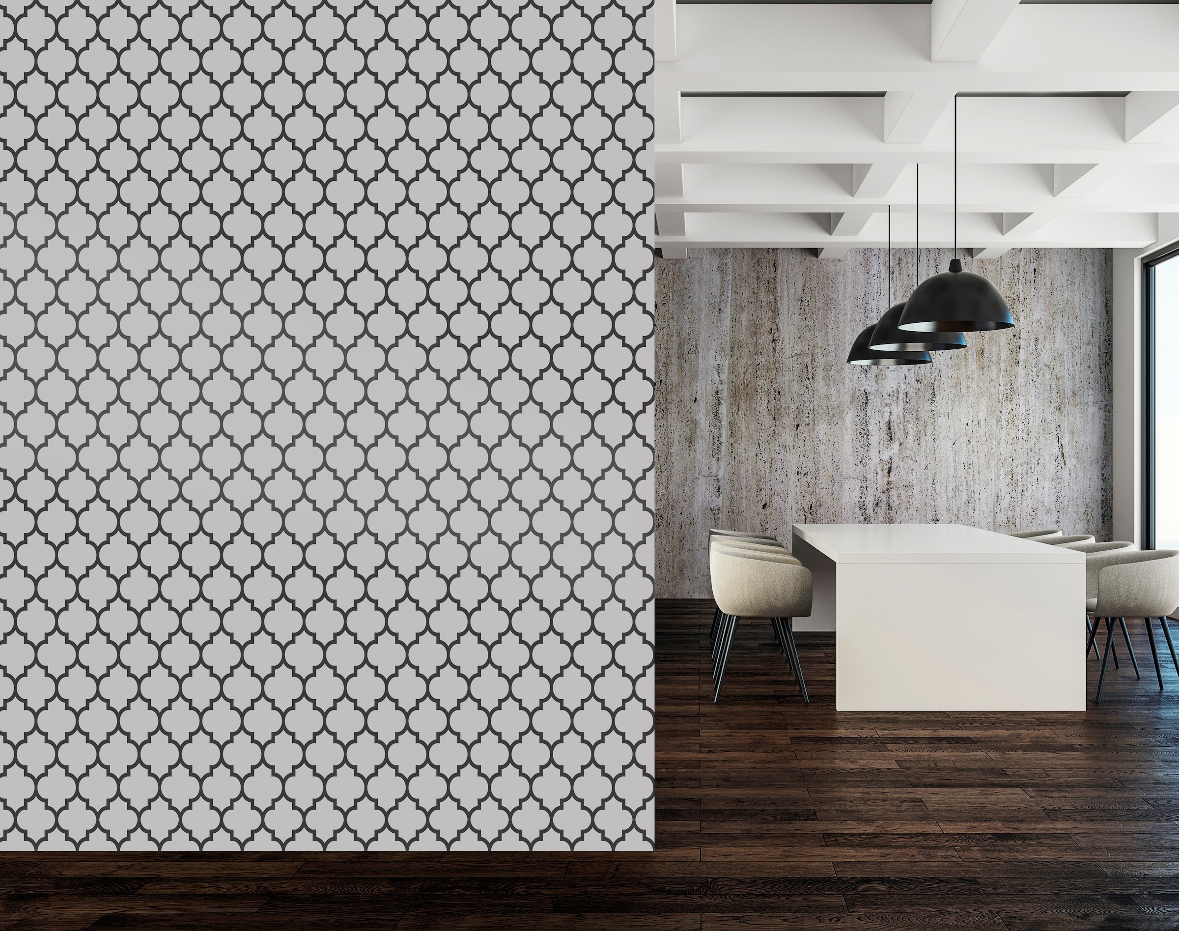 queence Vinyltapete »Clara« 3D-Optik | Motiv | bedruckt | clean glatt 90x250cm, selbstklebend, kinderleichte Anbringung, , Sticker