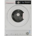 Sharp Einbauwaschmaschine, ES-NIB814BWB-DE, 8 kg, 1400 U/min