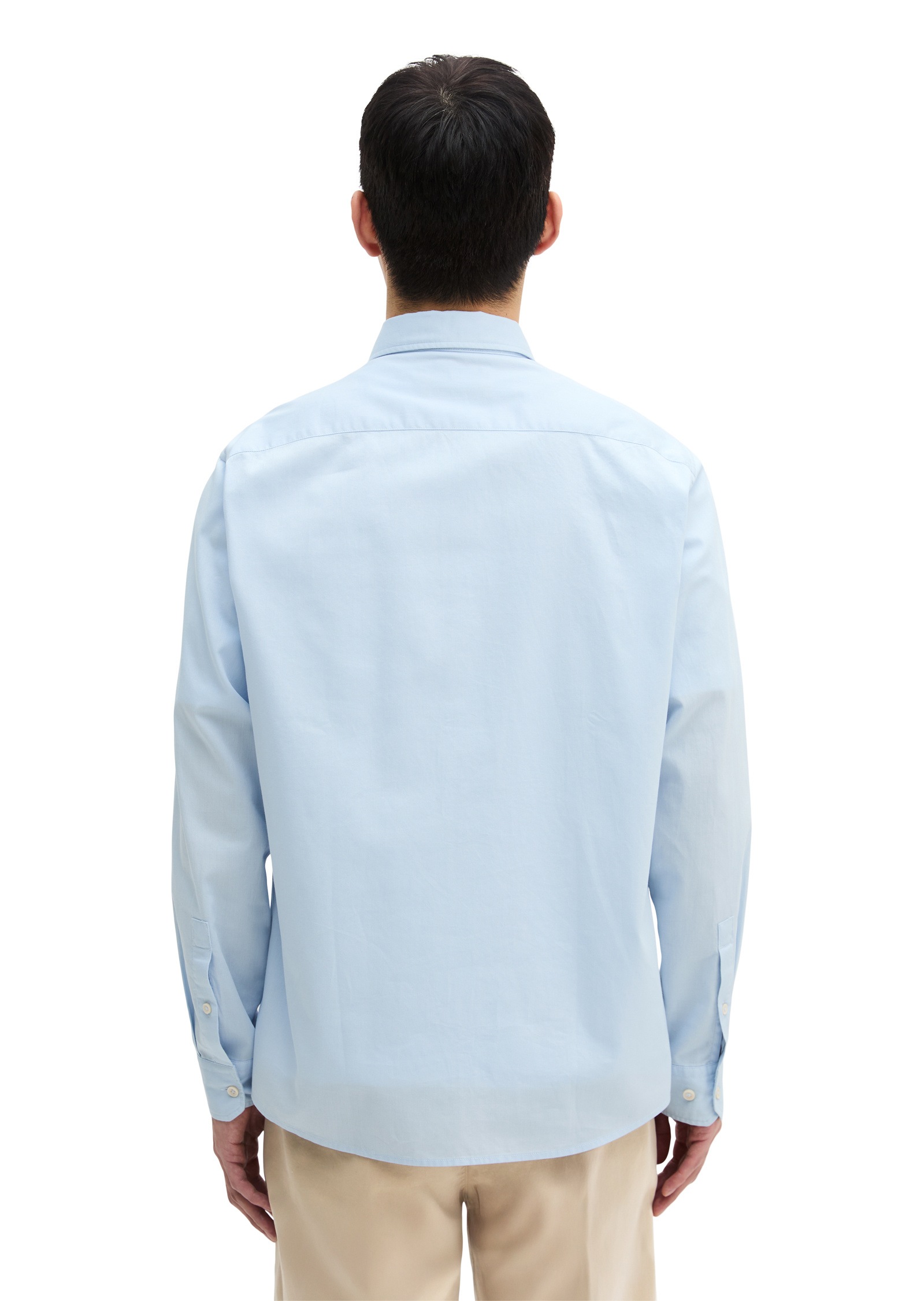 Marc O'Polo Langarmhemd »aus Bio-Baumwolle«