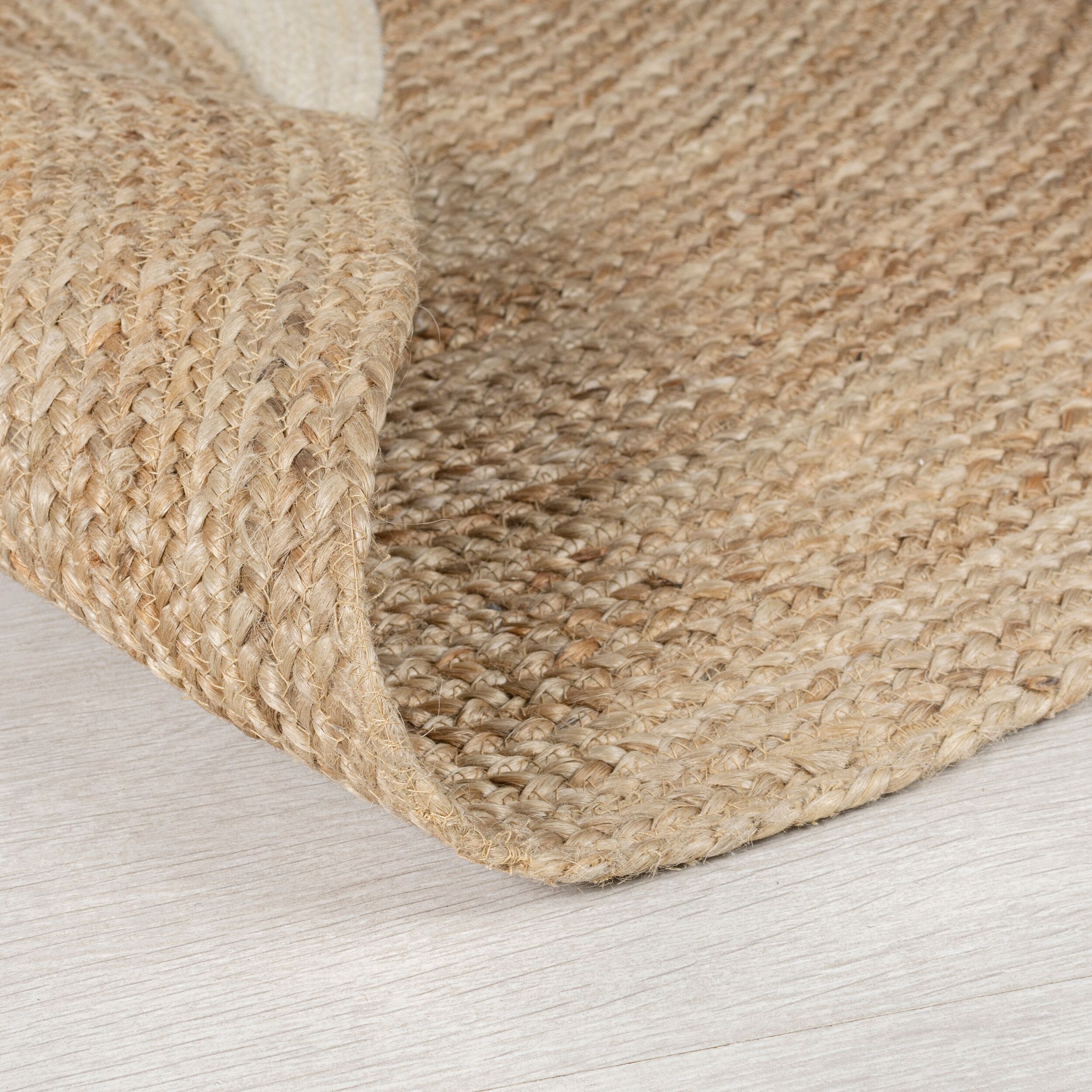 FLAIR RUGS Teppich »Jute Kinder«, rund, Kinder Naturfaser Teppich