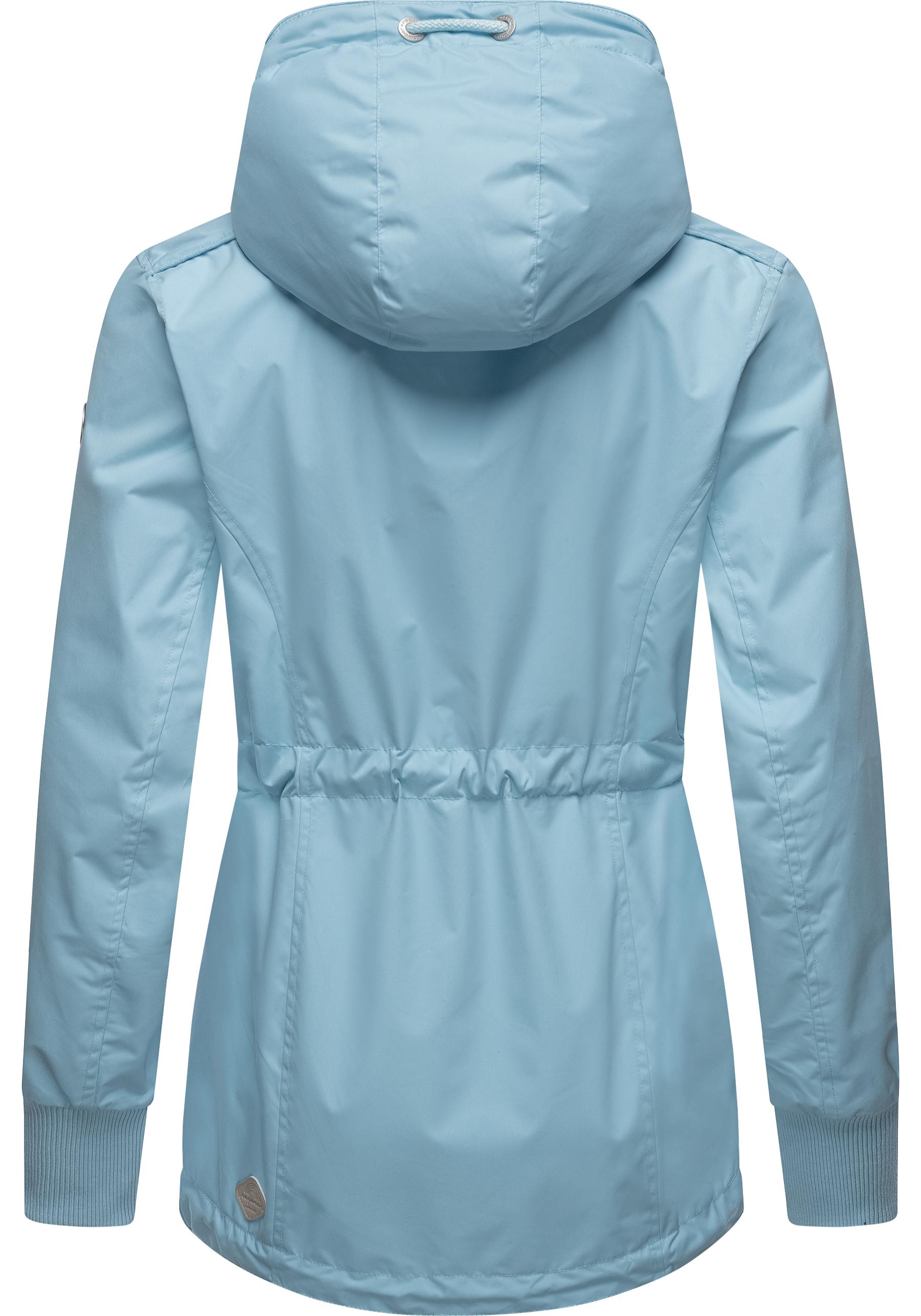 Thumbnail - Ragwear Outdoorjacke "Danka", mit Kapuze, Wasserdichte Übergangsjacke mit großer Kapuze