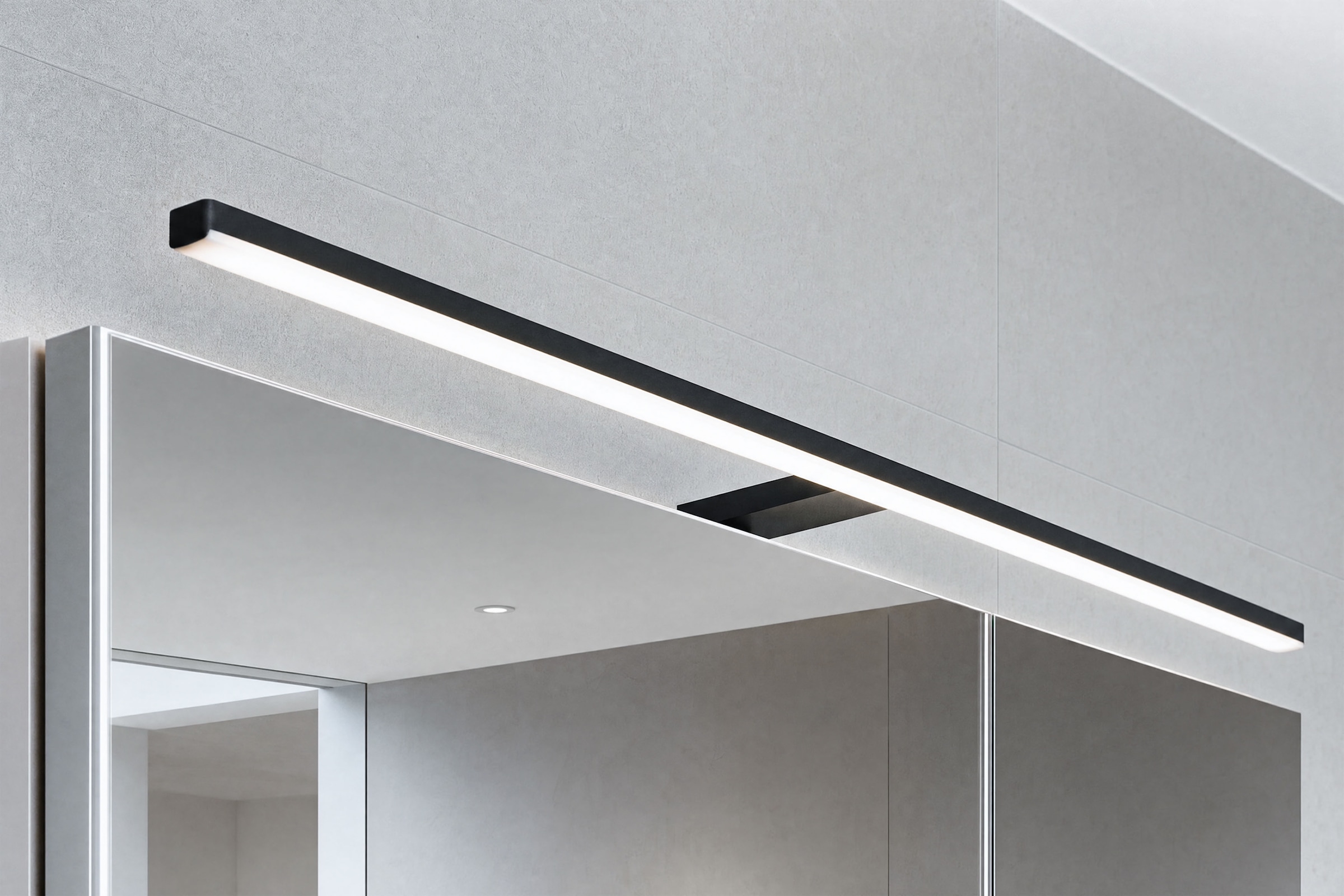 OPTIFIT Spiegelschrank »Riff« Breite 65 cm, schnelle Montage mit OPTIsnap