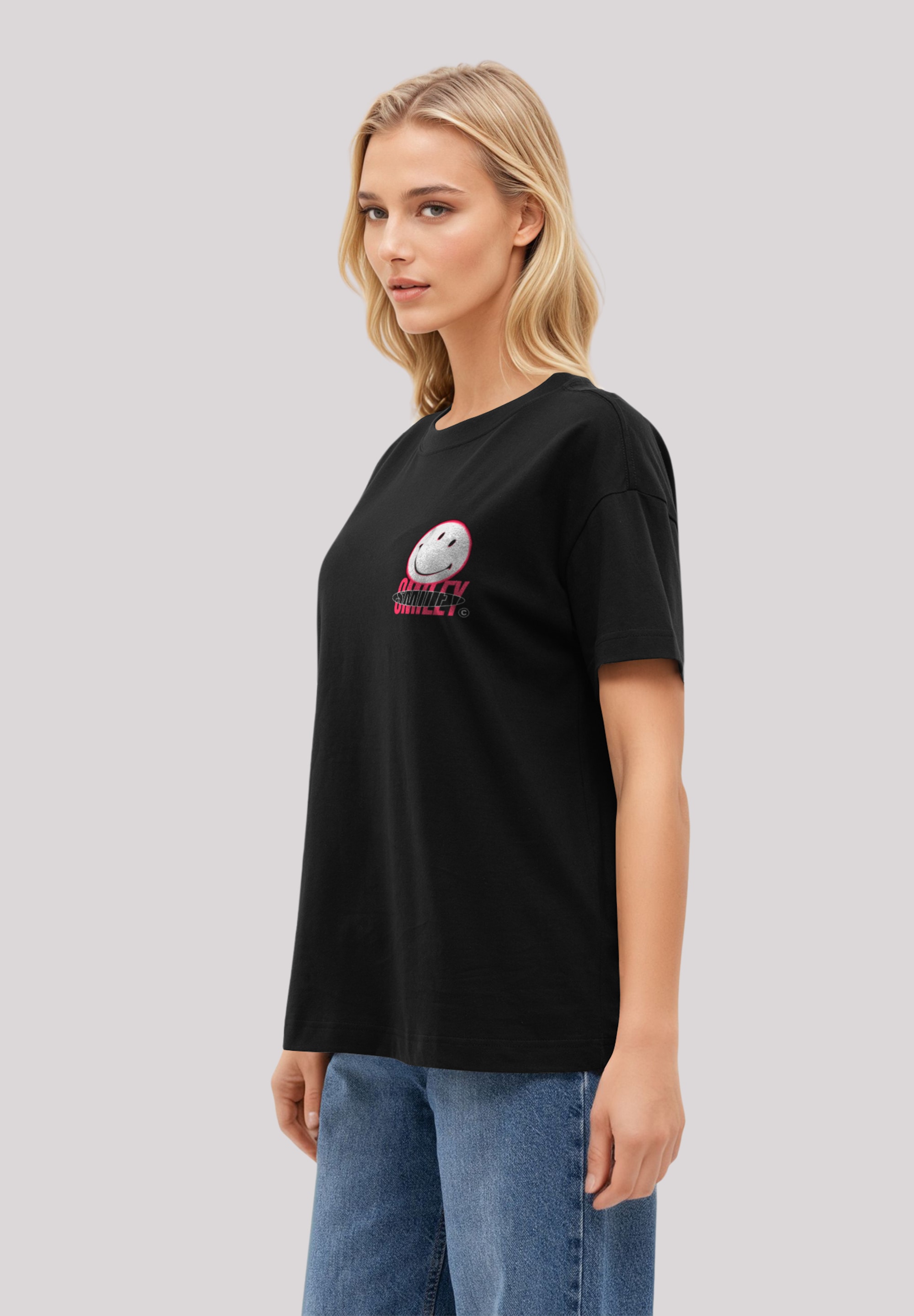 F4NT4STIC T-Shirt »Smiley Originals The Happy Collective Streetwear« Premium Qualität