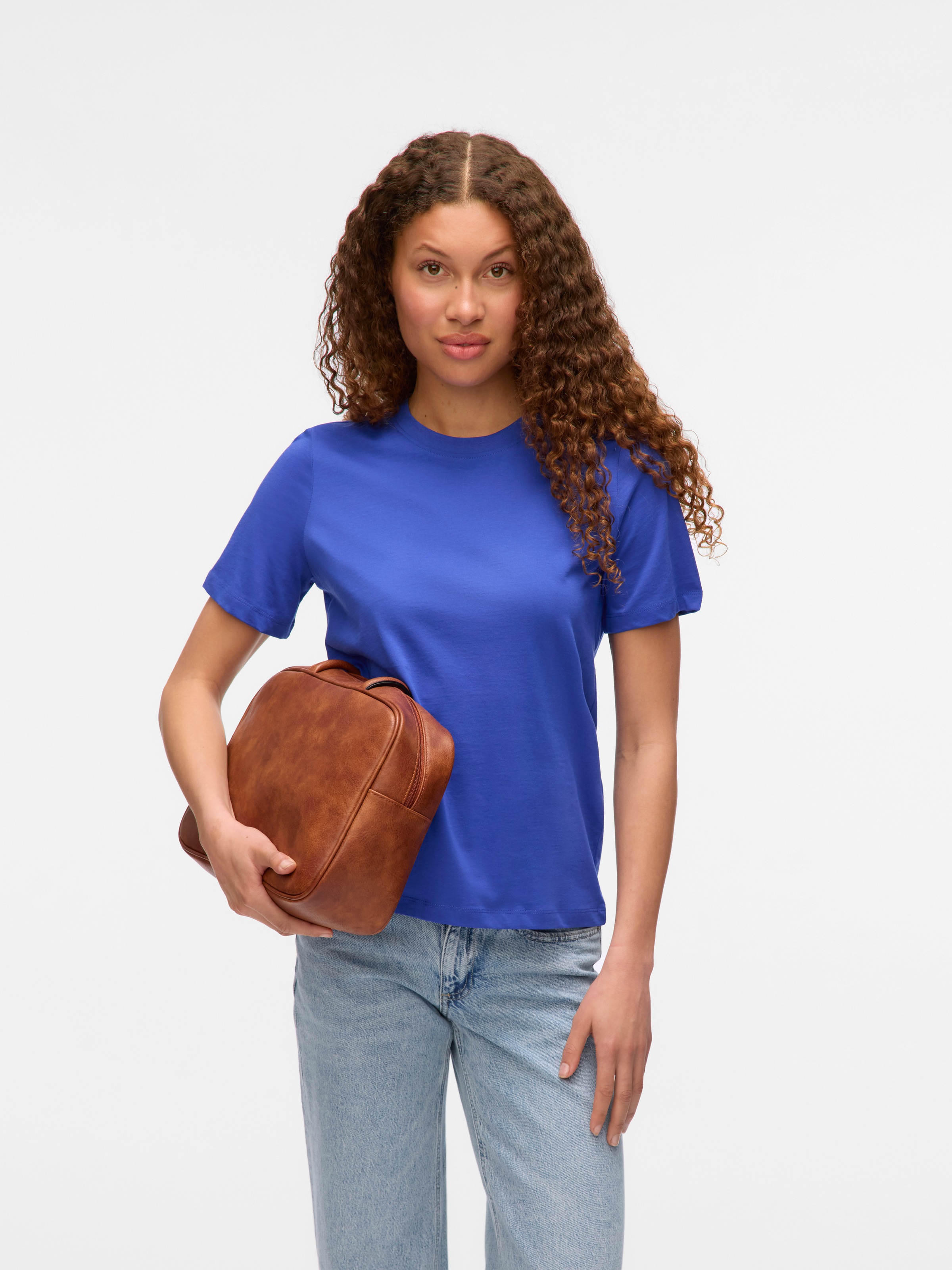Vero Moda Kurzarmshirt "VMPAULINA SS T-SHIRT GA JRS NOOS" günstig online kaufen