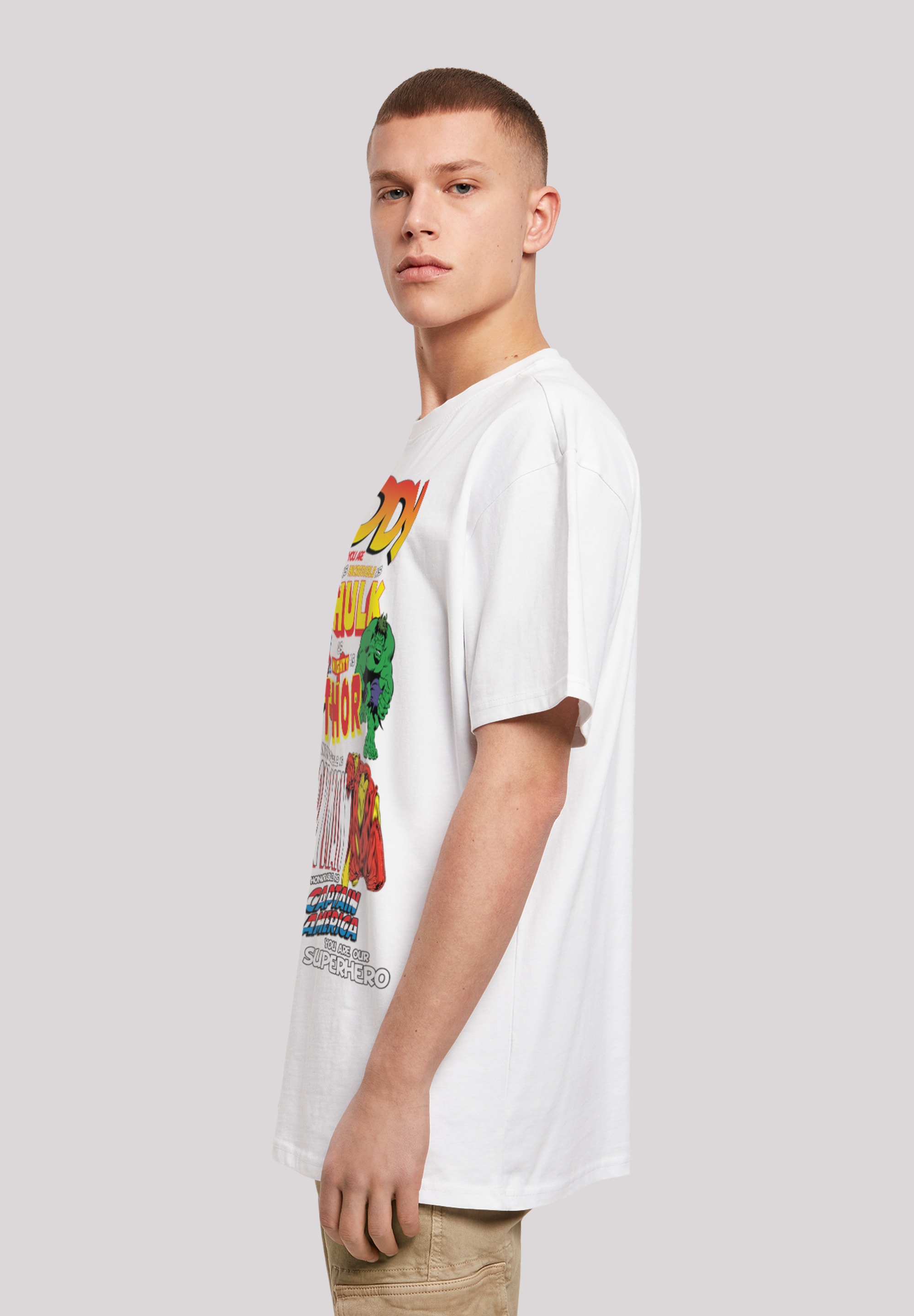 F4NT4STIC Kurzarmshirt »F4NT4STIC Herren«, (1 tlg.)