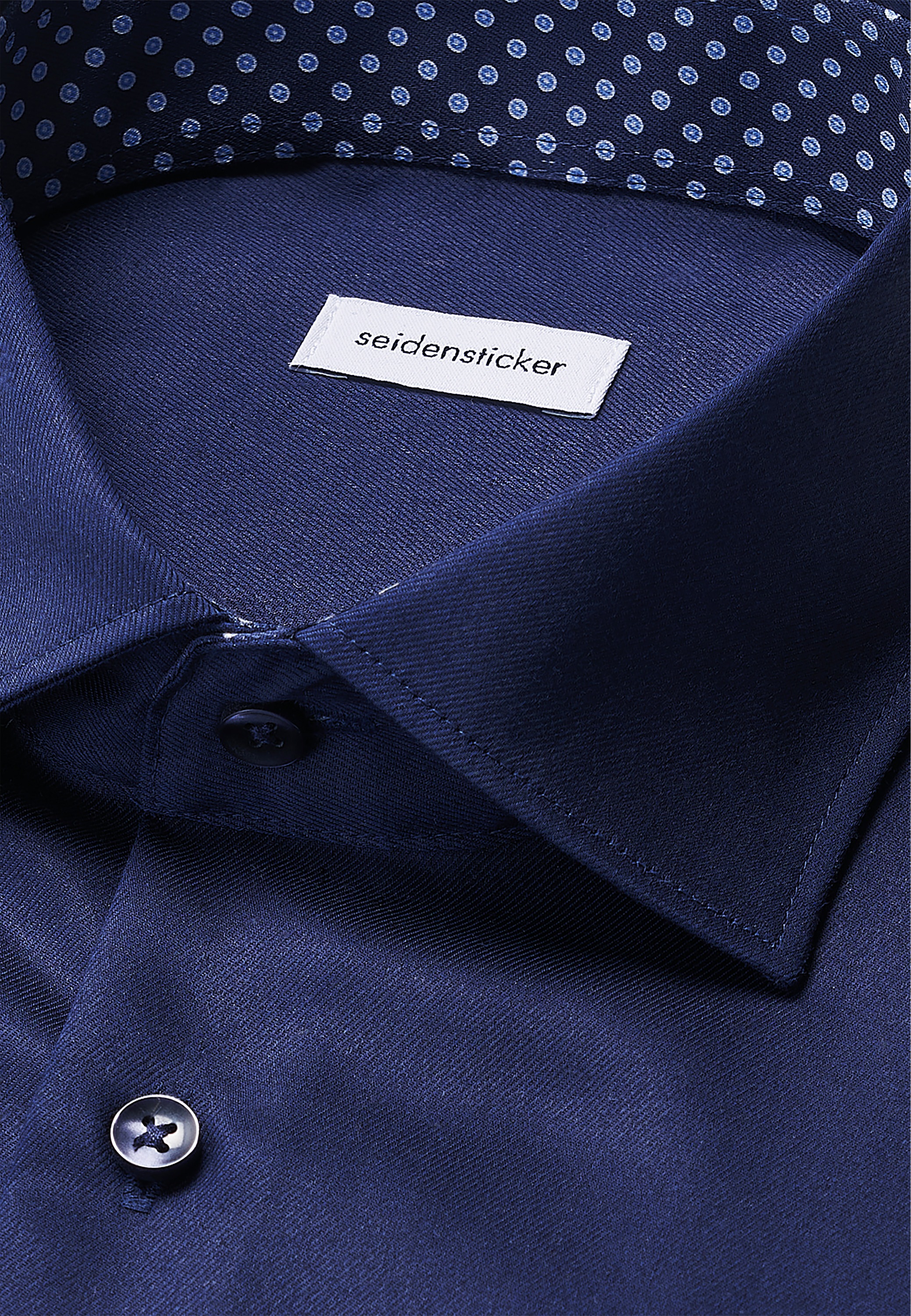 seidensticker Businesshemd »Schwarze Rose«, Regular 1/1 Kentkragen Uni