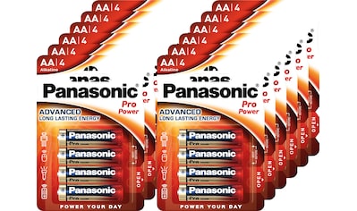 Panasonic Batterie »Batterie Alkaline, Mignon, AA, LR06, 1.5V, Pro Power, Retail... kaufen