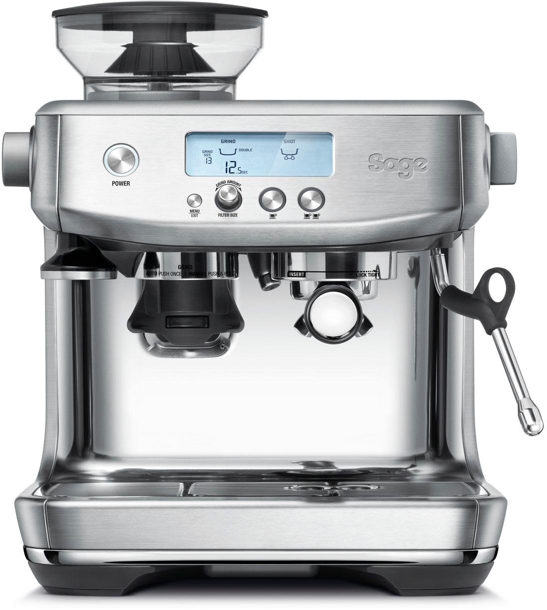 Sage Espressomaschine ""The Barista Pro, SES878BSS4EEU1"", Gebürstetes Edelstahl