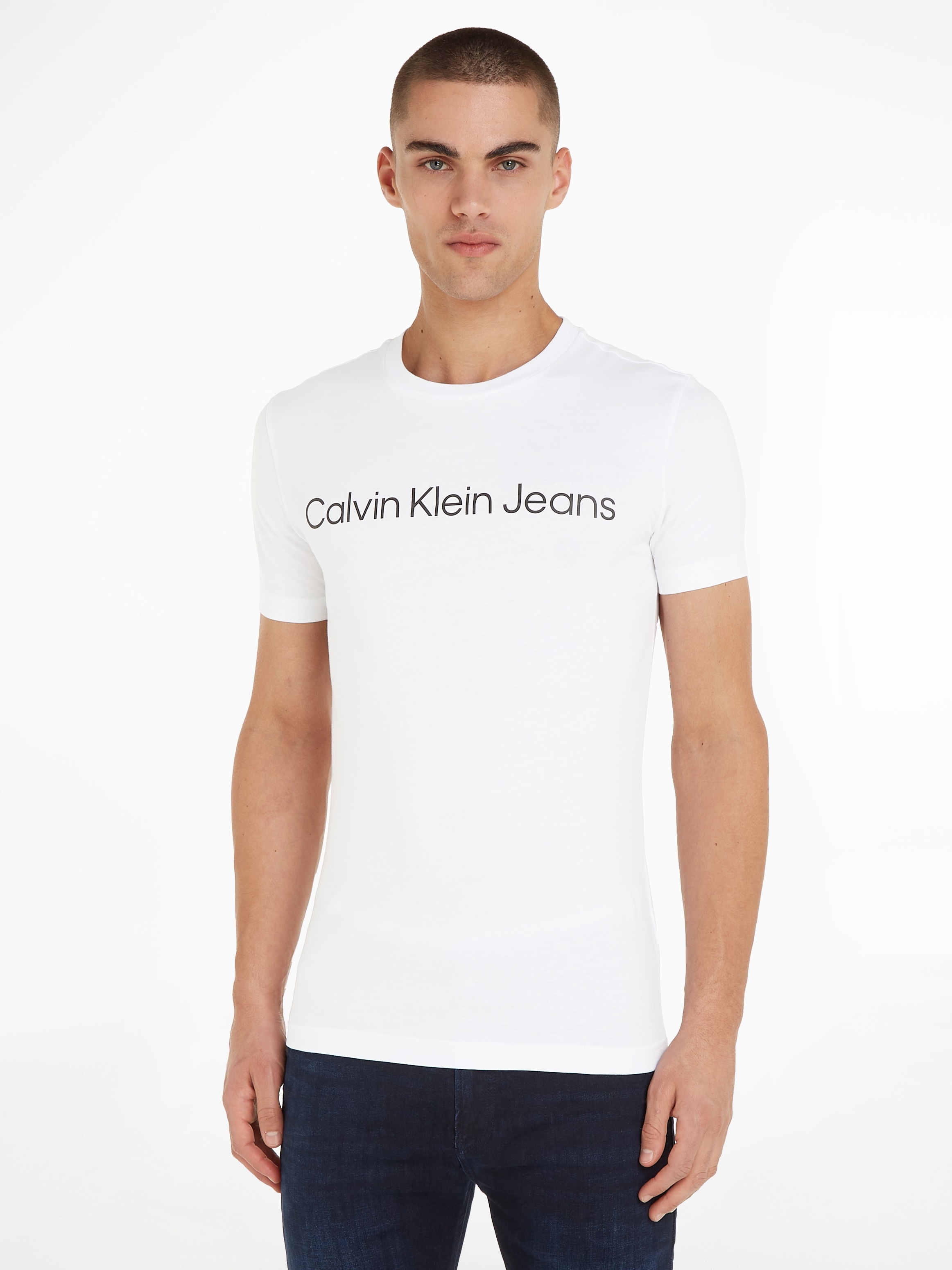 Calvin Klein Jeans T-Shirt »CORE INSTITUTIONAL LOGO SLIM TEE«