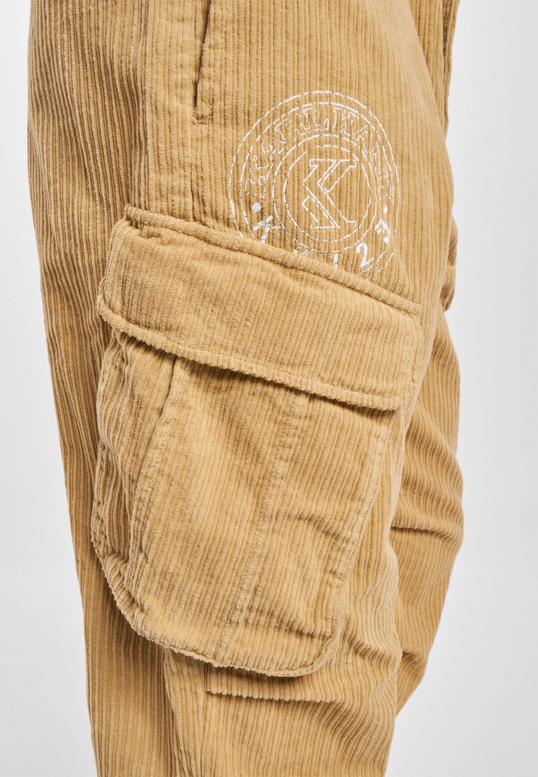Karl Kani Cargohose »Karl Kani Herren KU233-005-1 KK Retro Corduroy Cargo Pants«, (1 tlg.)