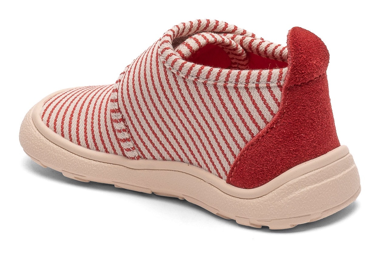 Bisgaard Hausschuh »barefoot basic Weite: normal«, Barfußschuh, Babyschuh mit Klett, Größenschablone zum Download