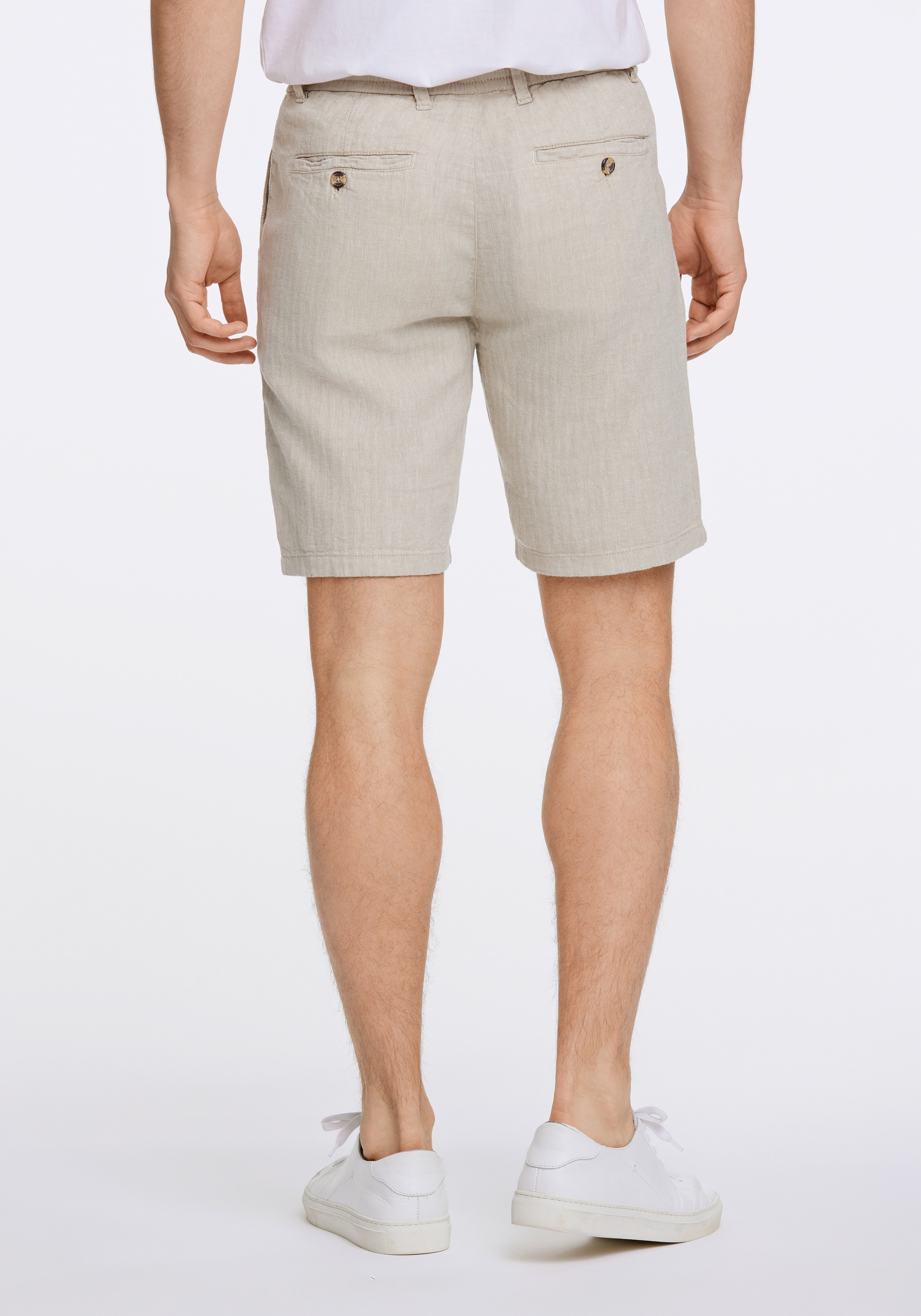 LINDBERGH Shorts »Leinenshorts Relaxed Fit«