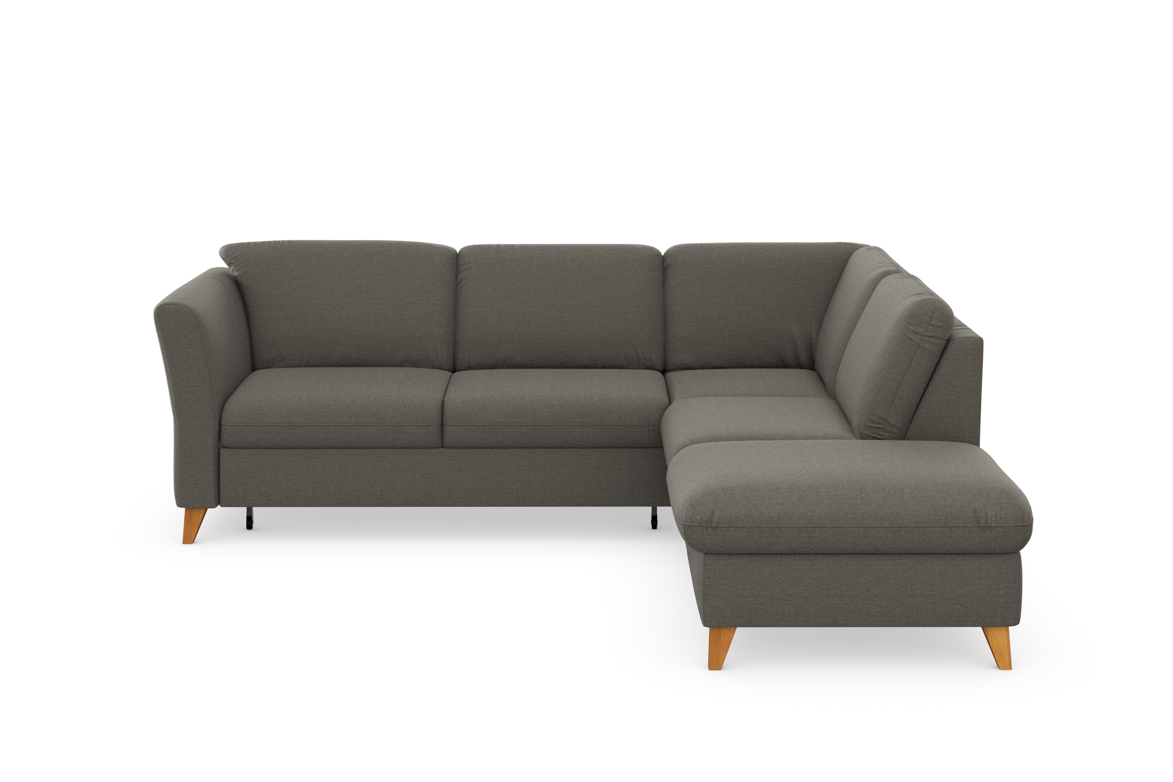 Home affaire Ecksofa »Trelleborg L-Form«, Federkern-Polsterung, wahlweise mit Bettfunktion und Stauraum