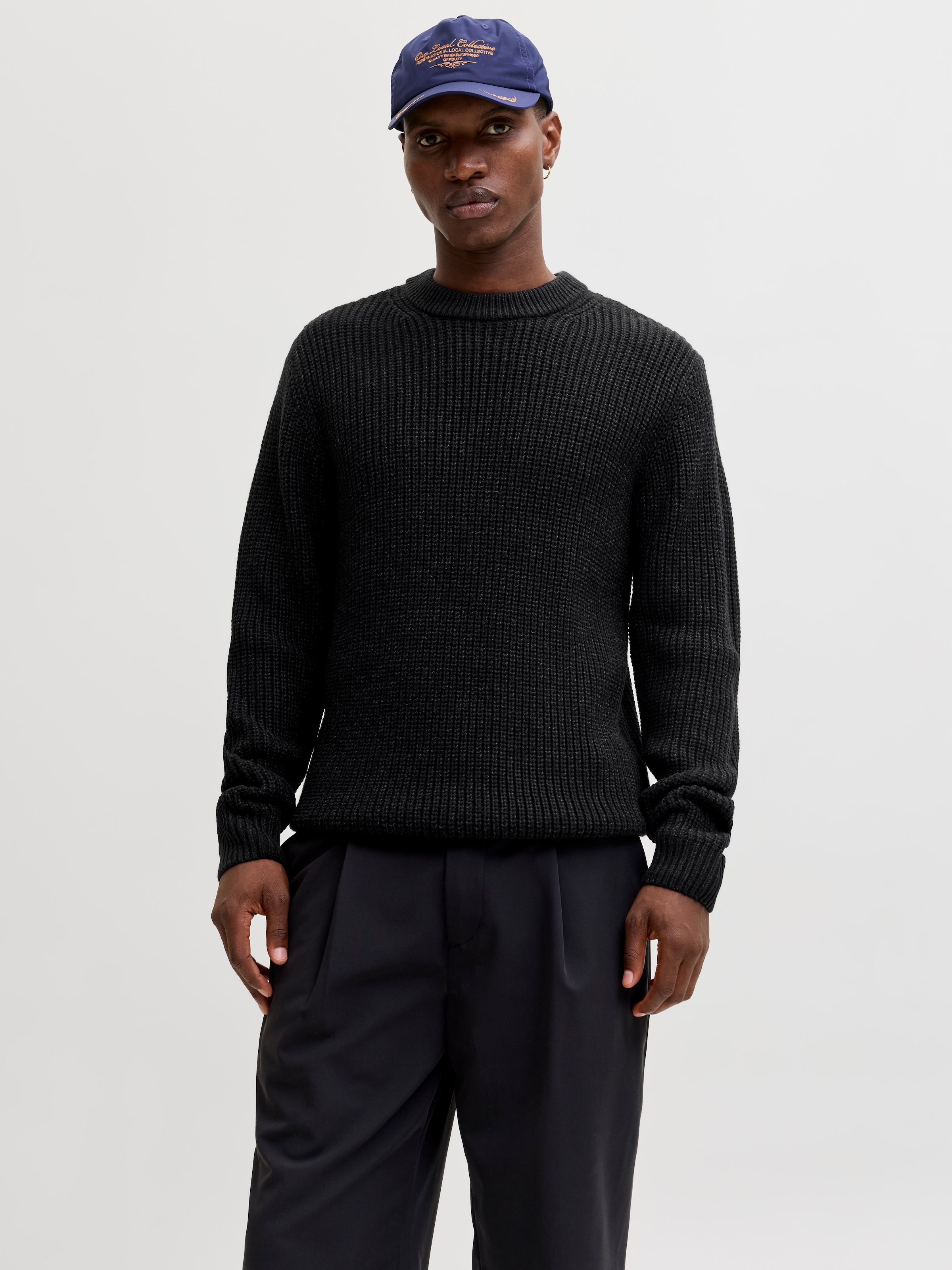 Jack & Jones Strickpullover "JORBLEECKER KNIT CREW NECK BF" günstig online kaufen