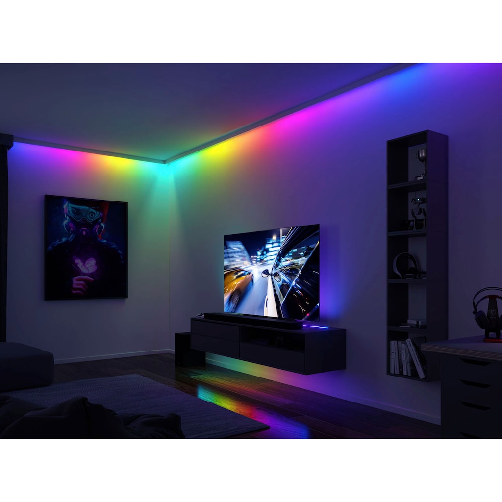 Paulmann LED-Streifen »Dynamic Rainbow RGB 1,5m 3W 60LEDs/m 5VA«, 1 St.-flammig